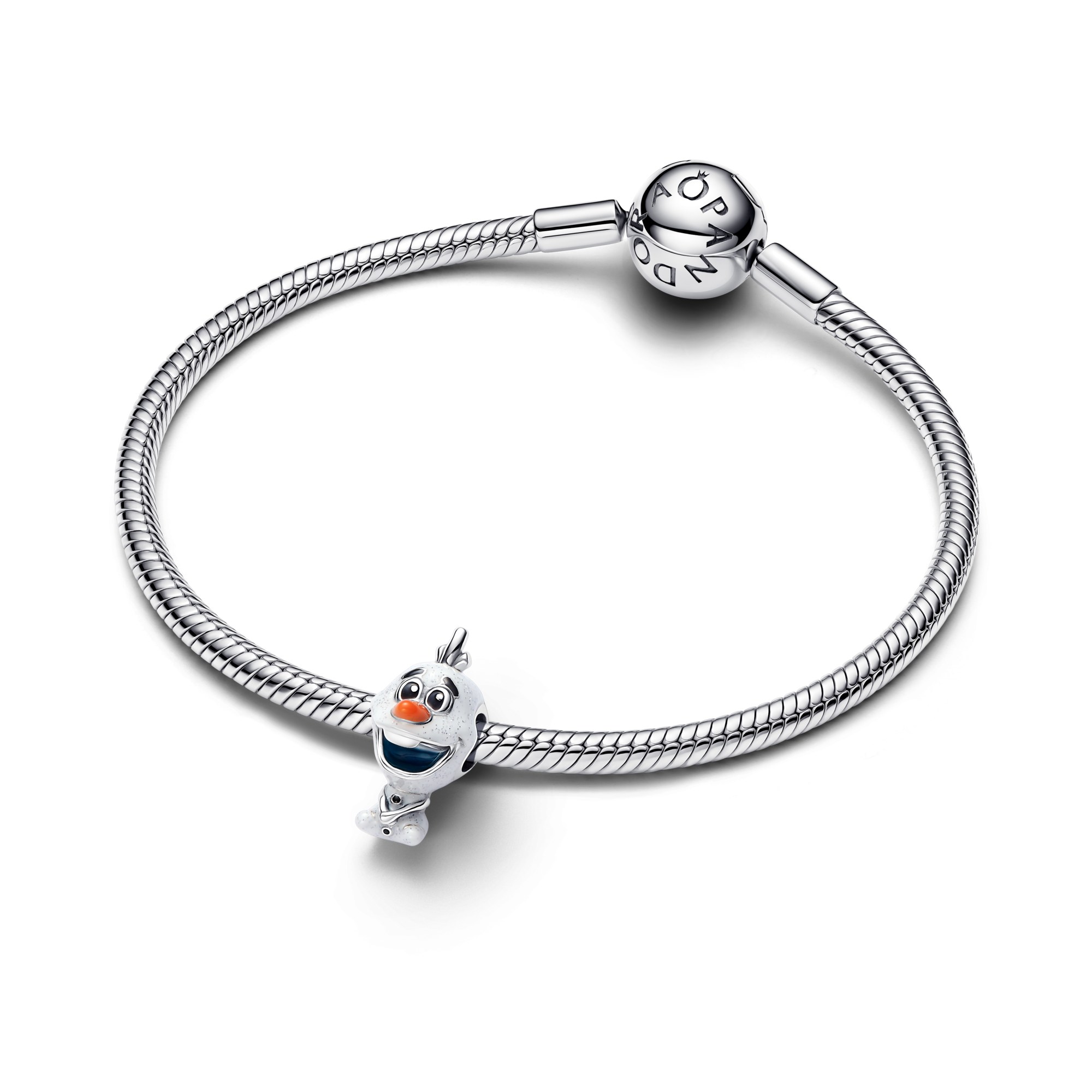 Pandora Disney Eiskönigin Olaf Charm - Sterling Silber - Emaille – Ansicht 3