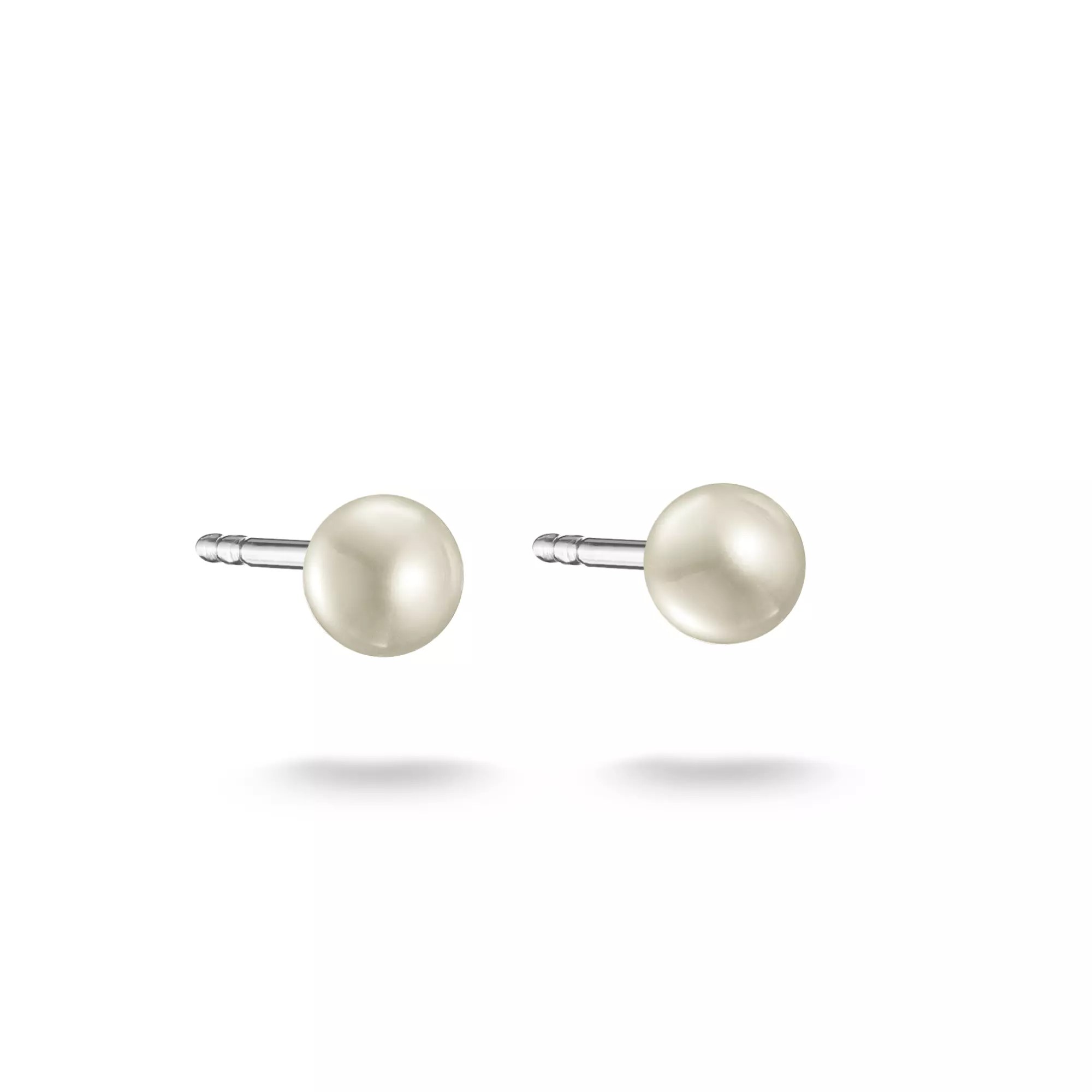 Thomas Sabo Ohrstecker Perlenohrstecker - 925 Sterling Silber - Süßwasserzuchtperle – Ansicht 2