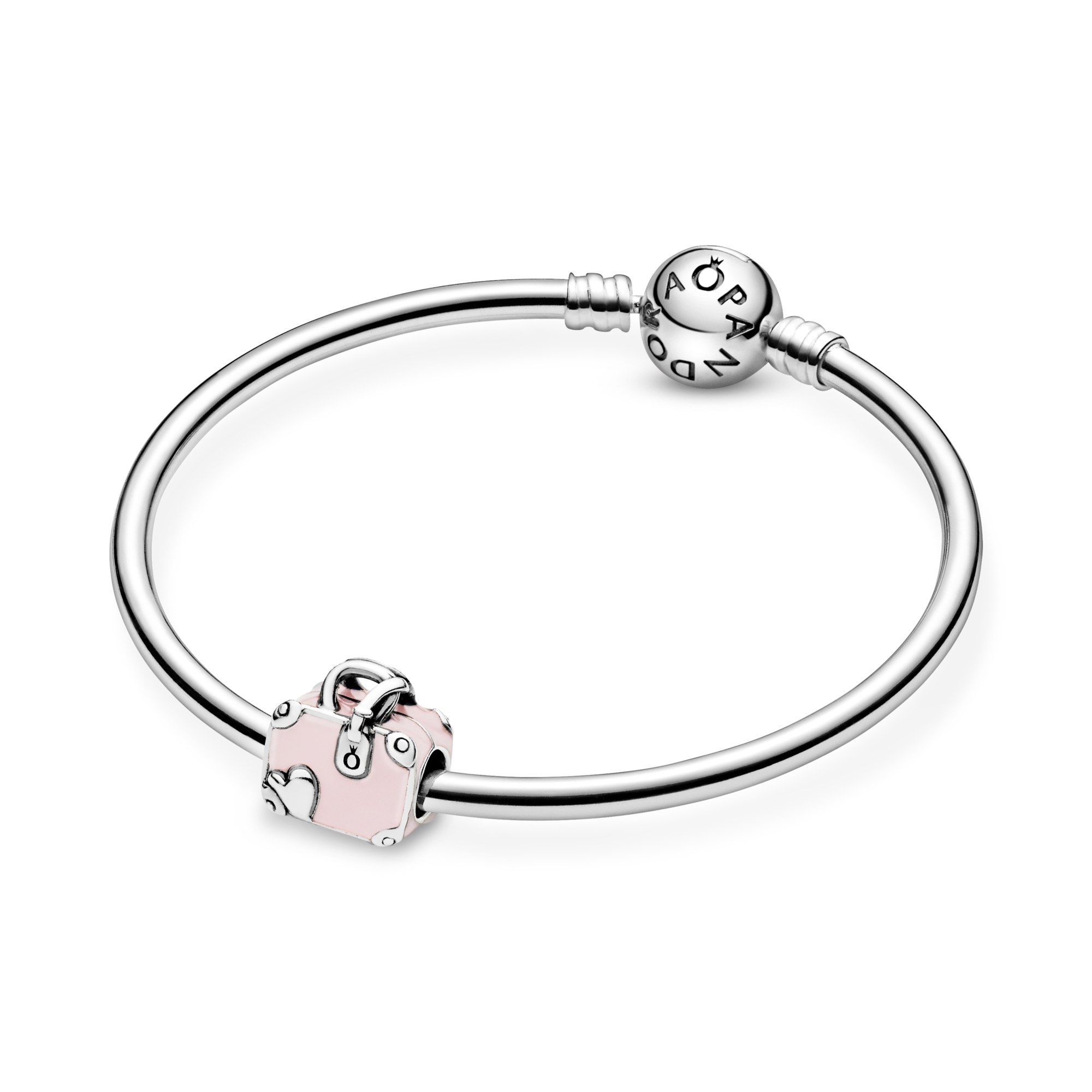Pandora Koffer Silber charm mit Emaille - Koffer - Reiselust – Ansicht 4