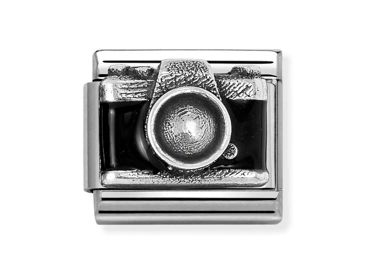 Nomination 330204 44 - CLASSIC Symbol aus Sterling Silber - oxidiert verziert Fotoapparat