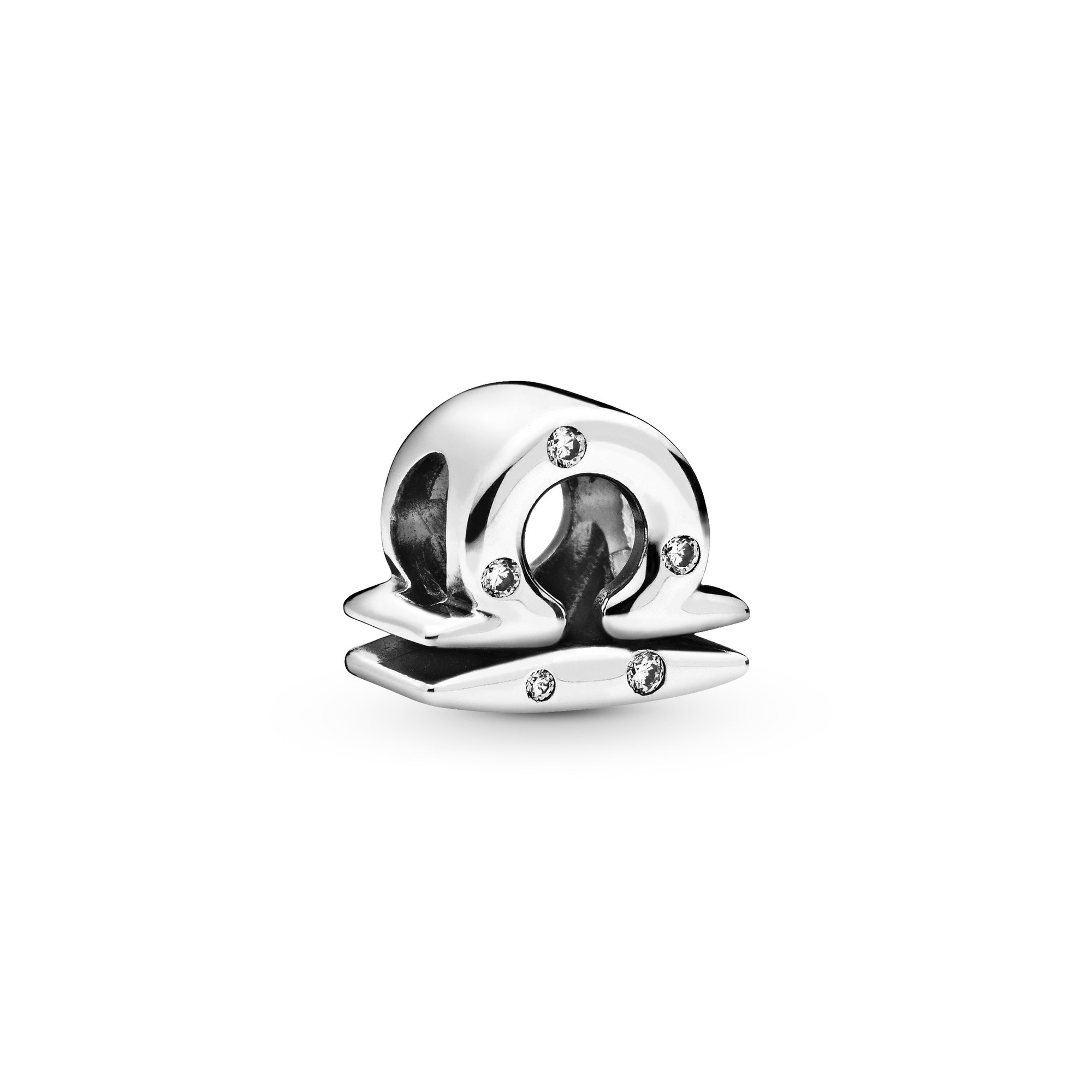 Pandora Sternzeichen - Libra - Waage Sterling Silber Charm + Zirkonia