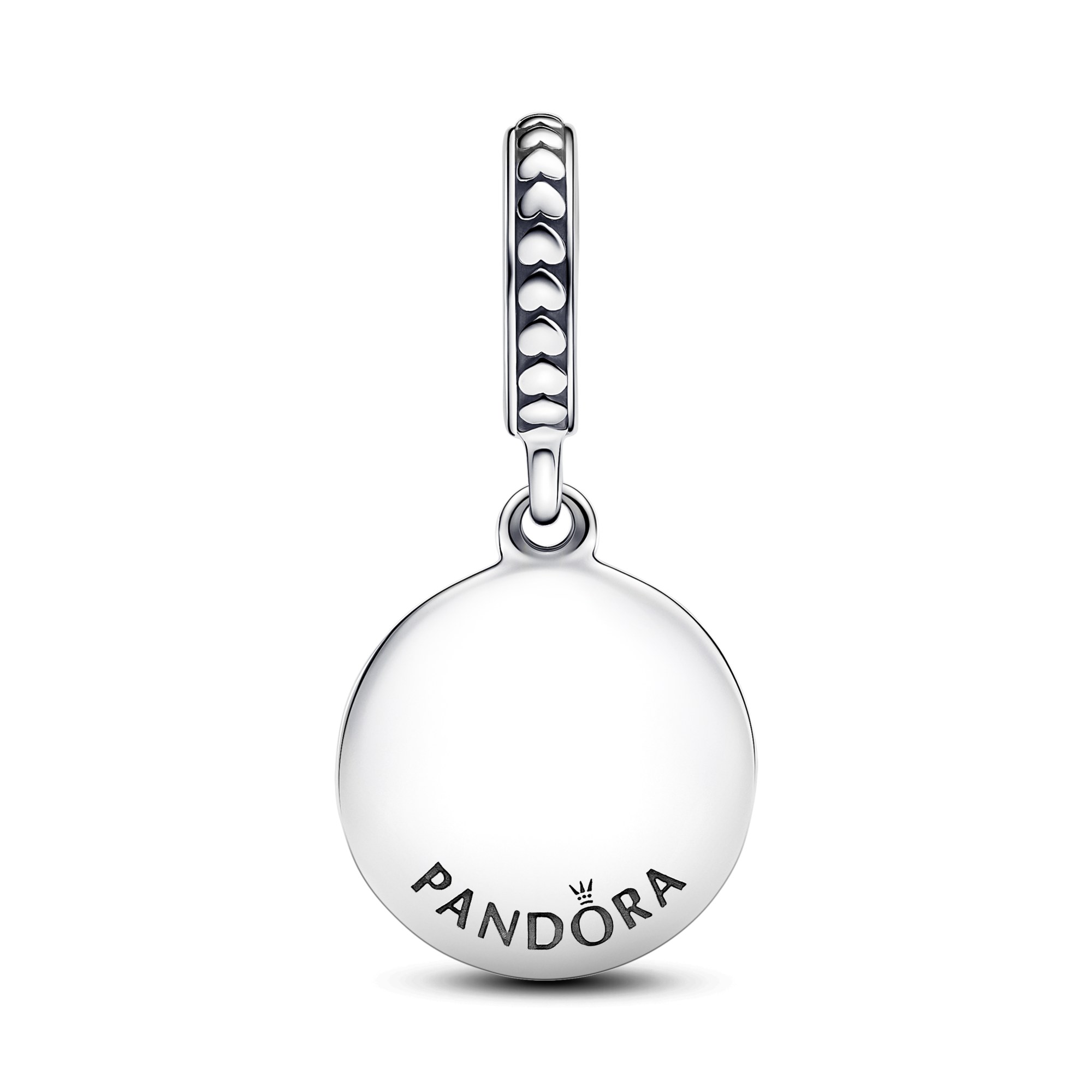 Pandora Anhänger - Tag mit schwarzer Emaille - charm - inkl. Gravur – Ansicht 4