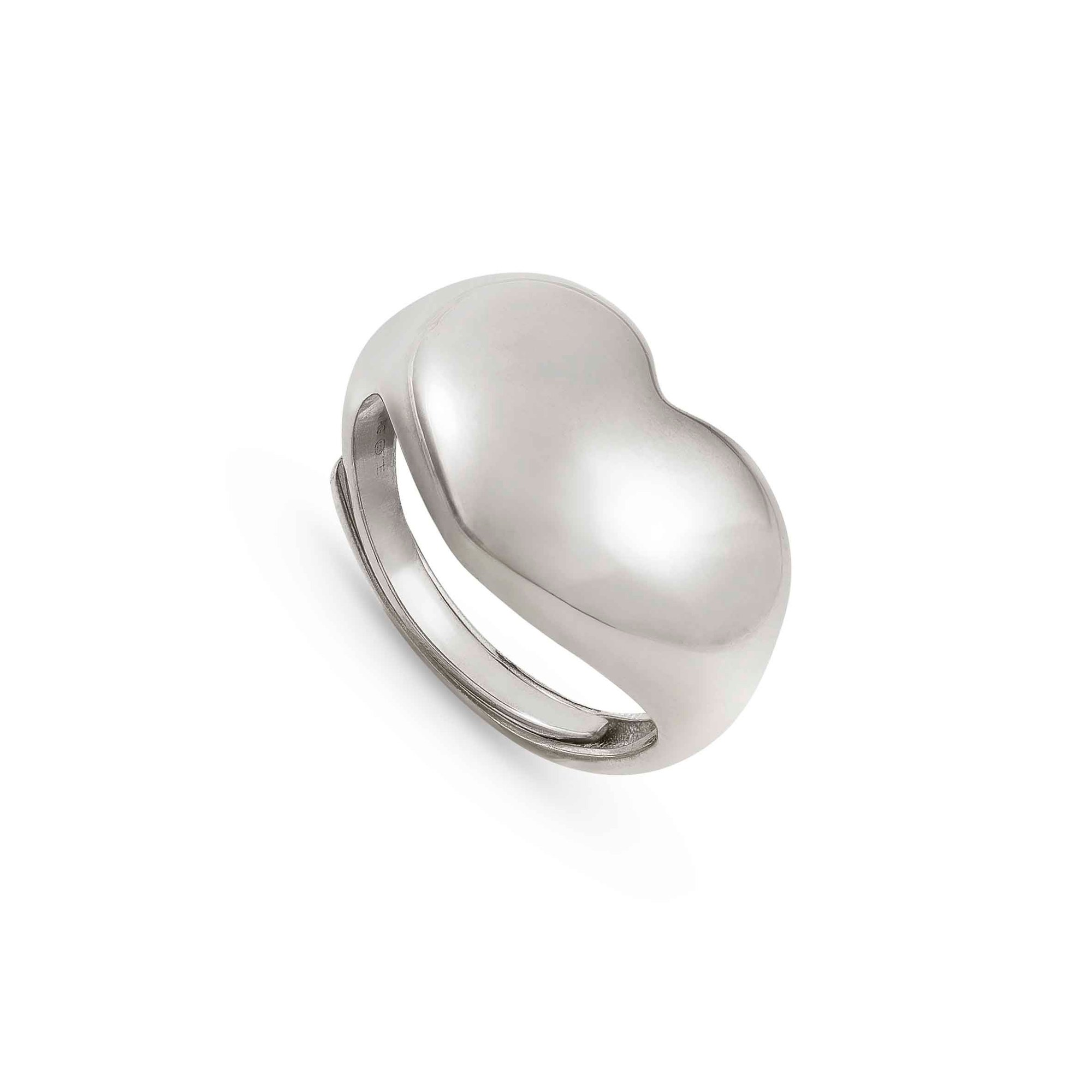 Nomination Sterling Silber - Herz - rhod. Ring - Armonica Weite 11-17 – ein großes Herz – Ansicht 2