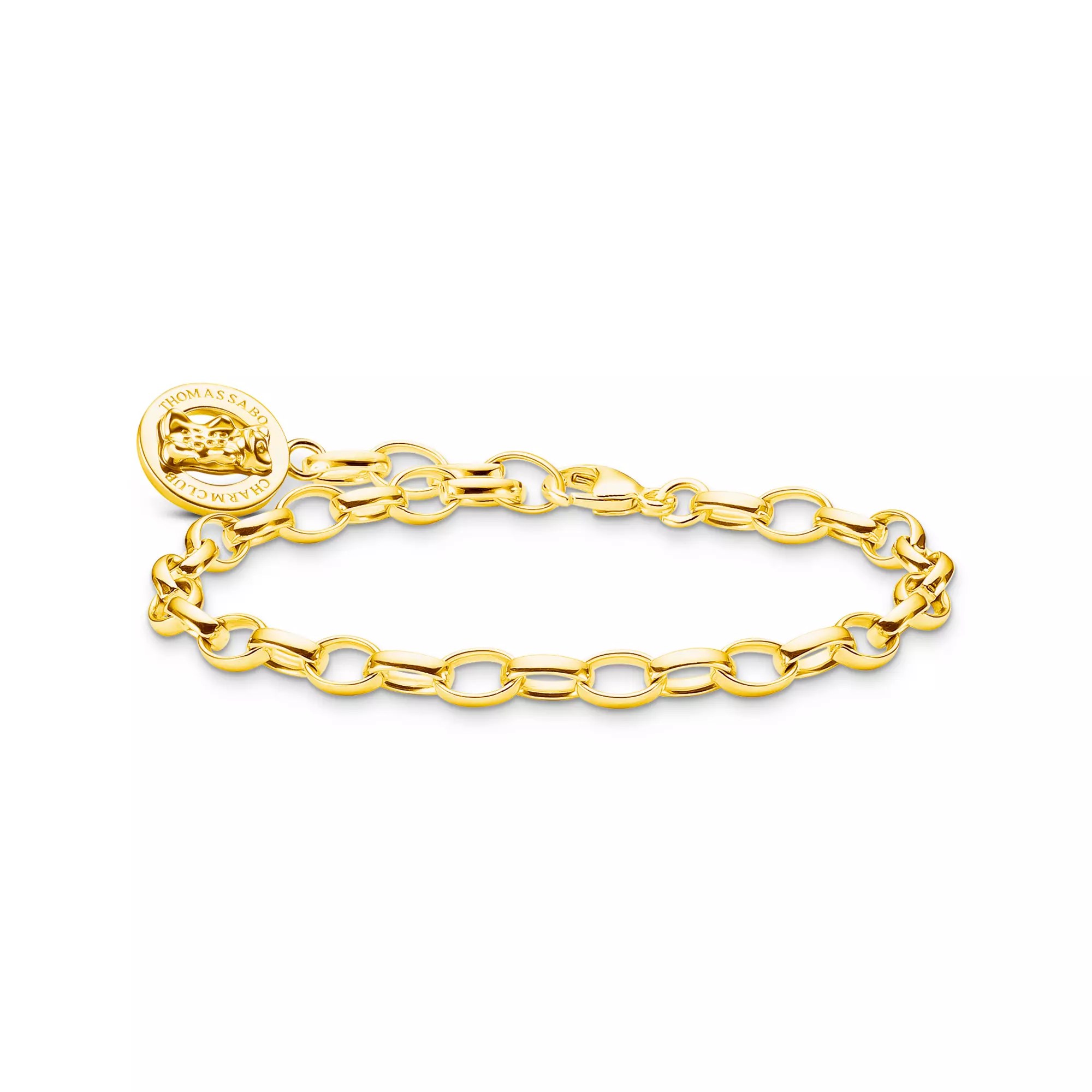Thomas Sabo Armband - HARIBO Weitanker - Silber Gelbgold verg. - 15 cm