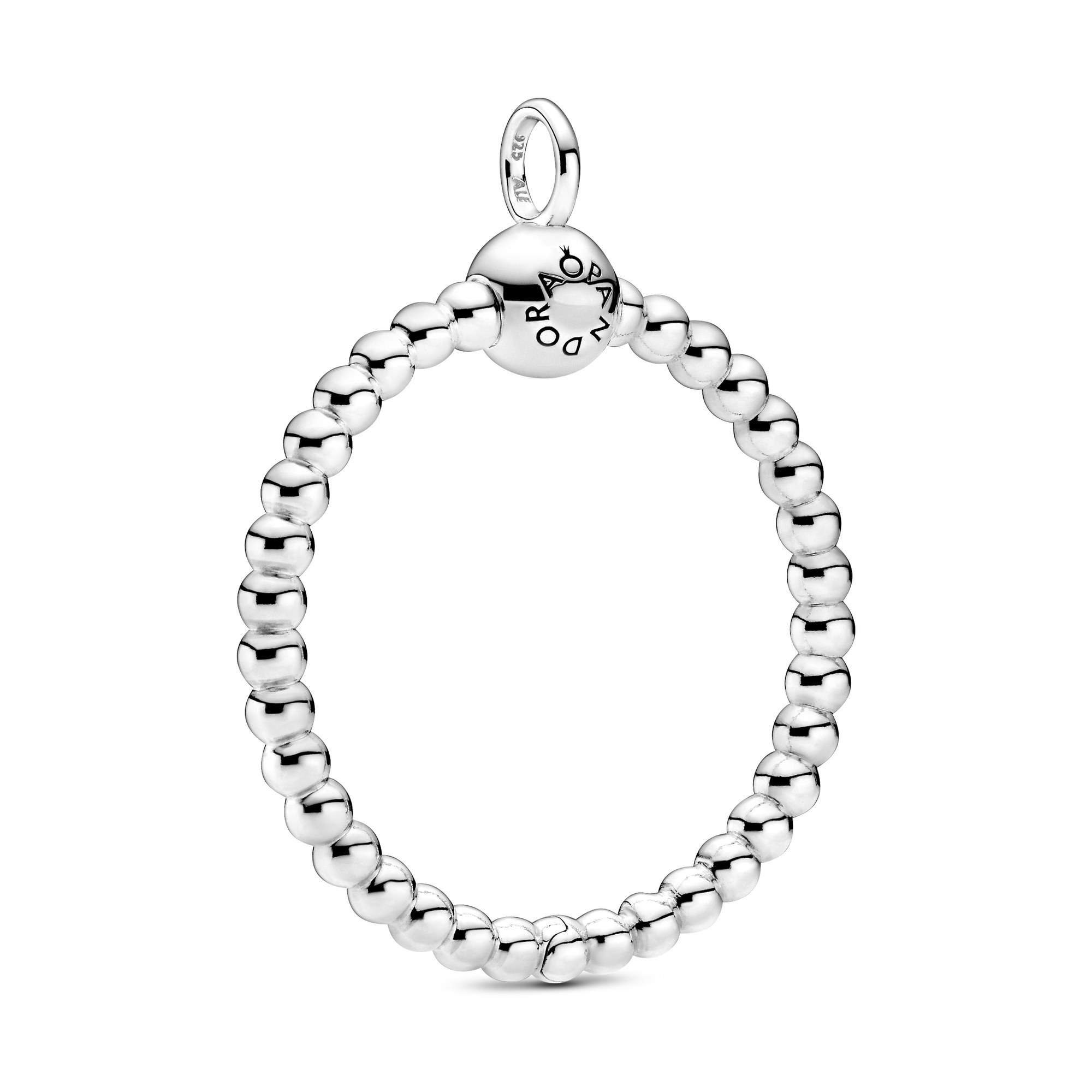 Pandora Purely - Kettenanhänger - Pandora Momente Perlen O Anhänger Medium - Silber