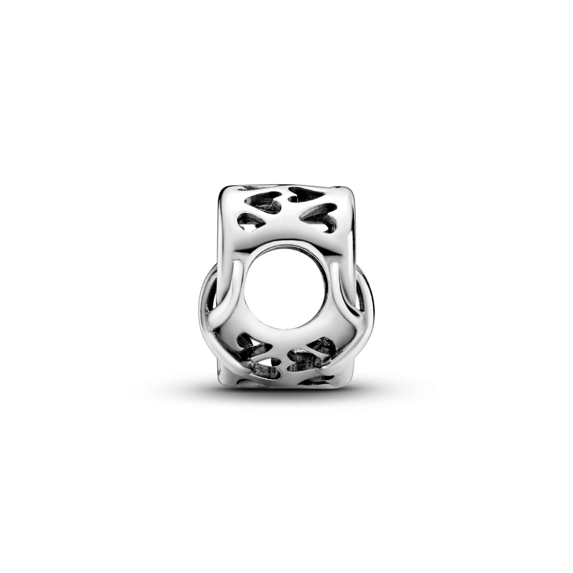 Pandora Silber Charm Herz und Unendlichkeit - Love You Mum – Ansicht 4