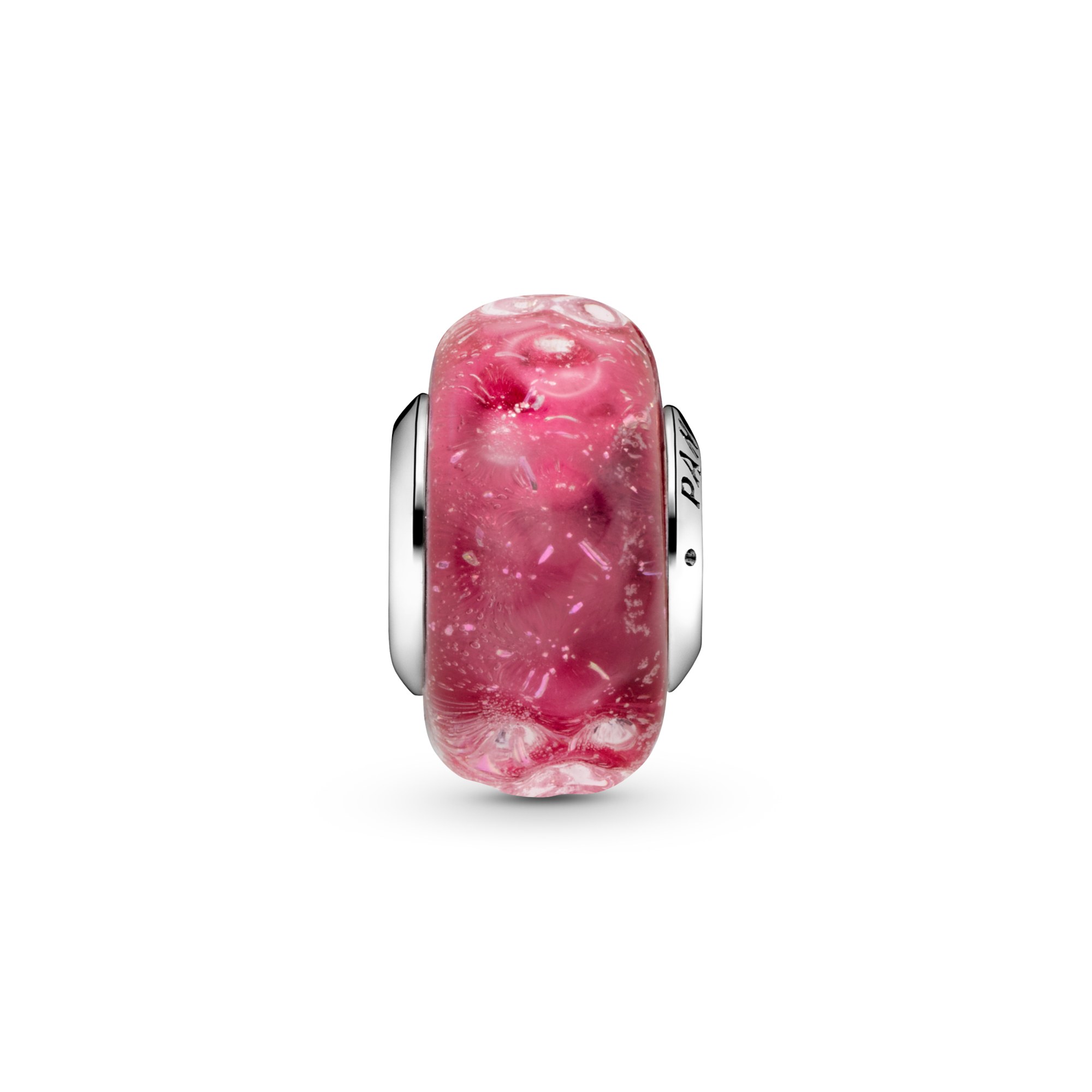 Pandora Silber - Charm - Wavy - Wellig - Glass – Ansicht 3