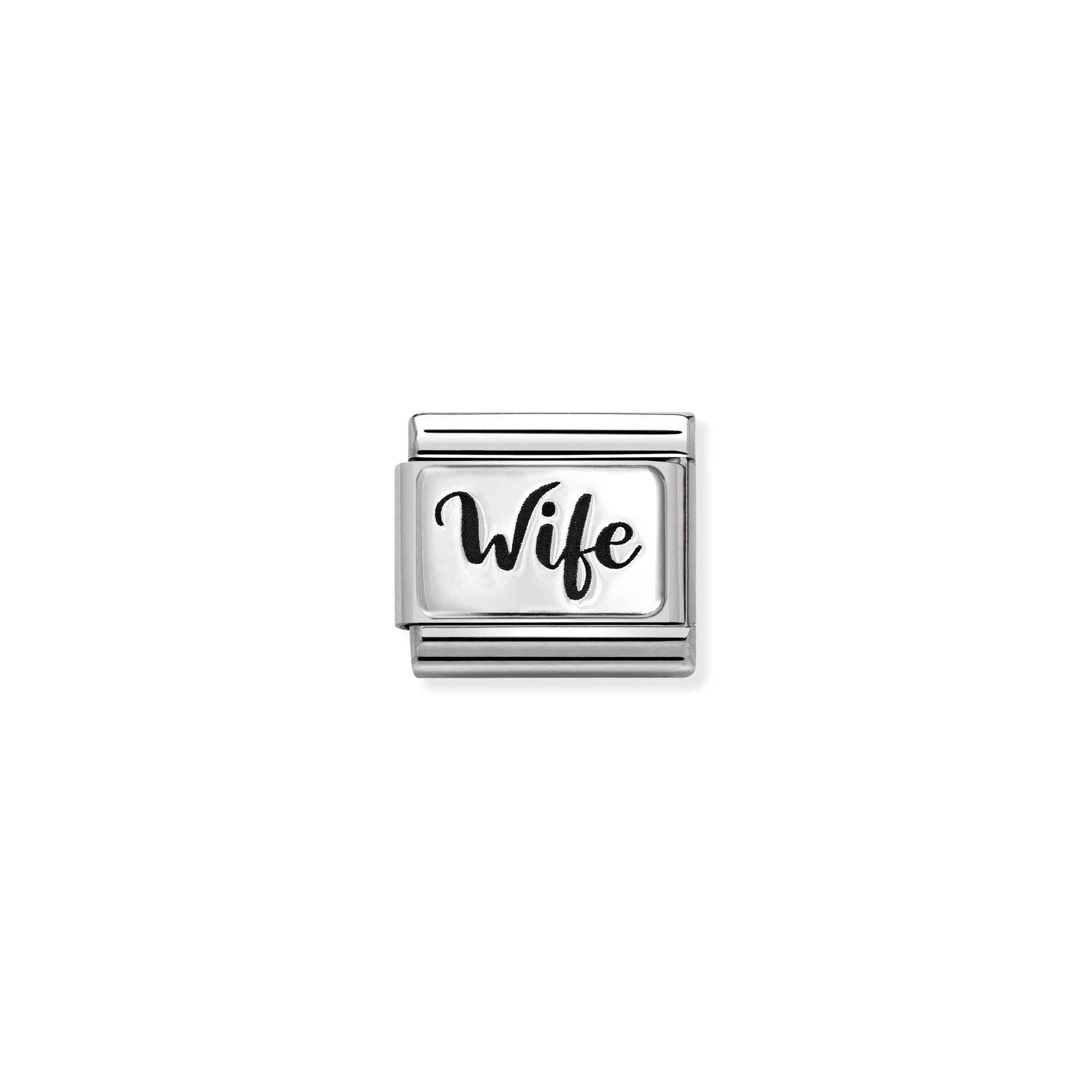 Nomination Composable Classic Charm Wife - Edelstahl, Sterling Silber