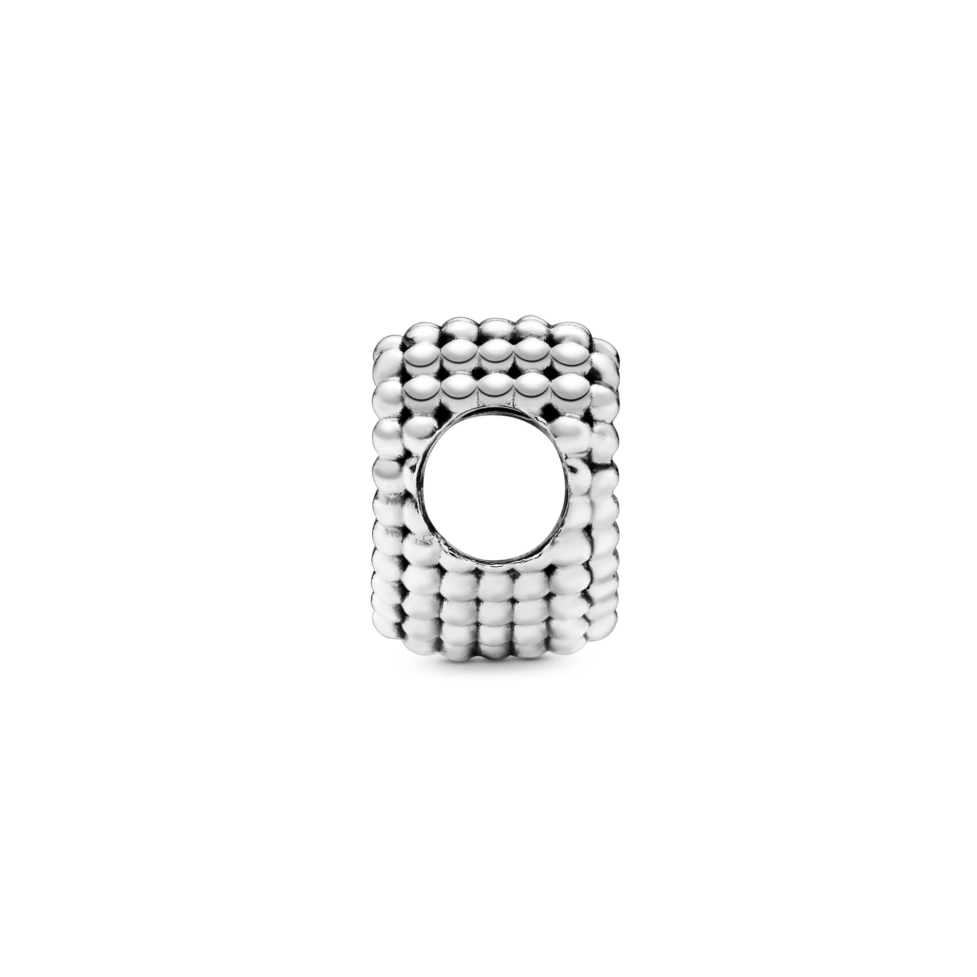 PANDORA Perlen Herz Silber Charm – Ansicht 2