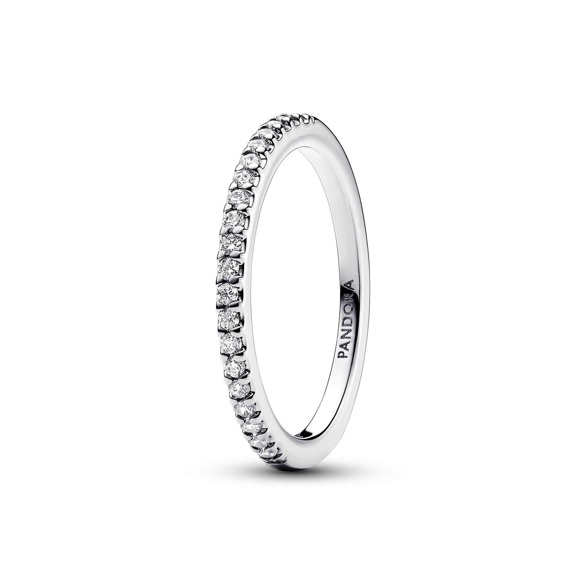 Pandora Funkelnder Band-Ring - Sterling Silber - Zirkonia