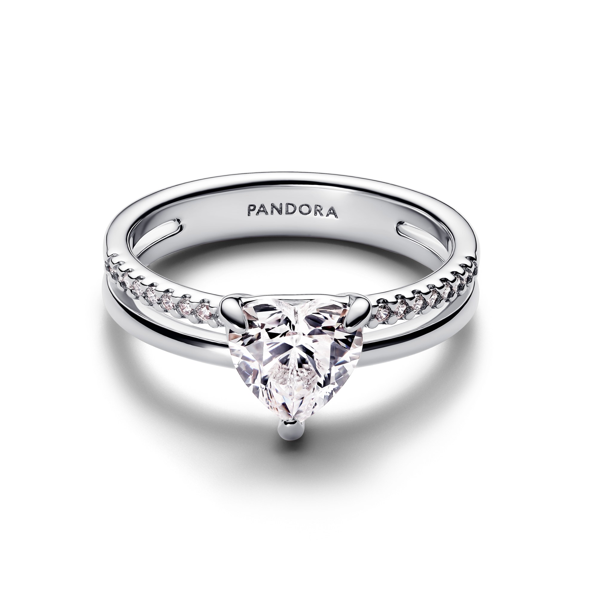 Pandora Herz - Silber Ring & Zirkonia – Ansicht 2