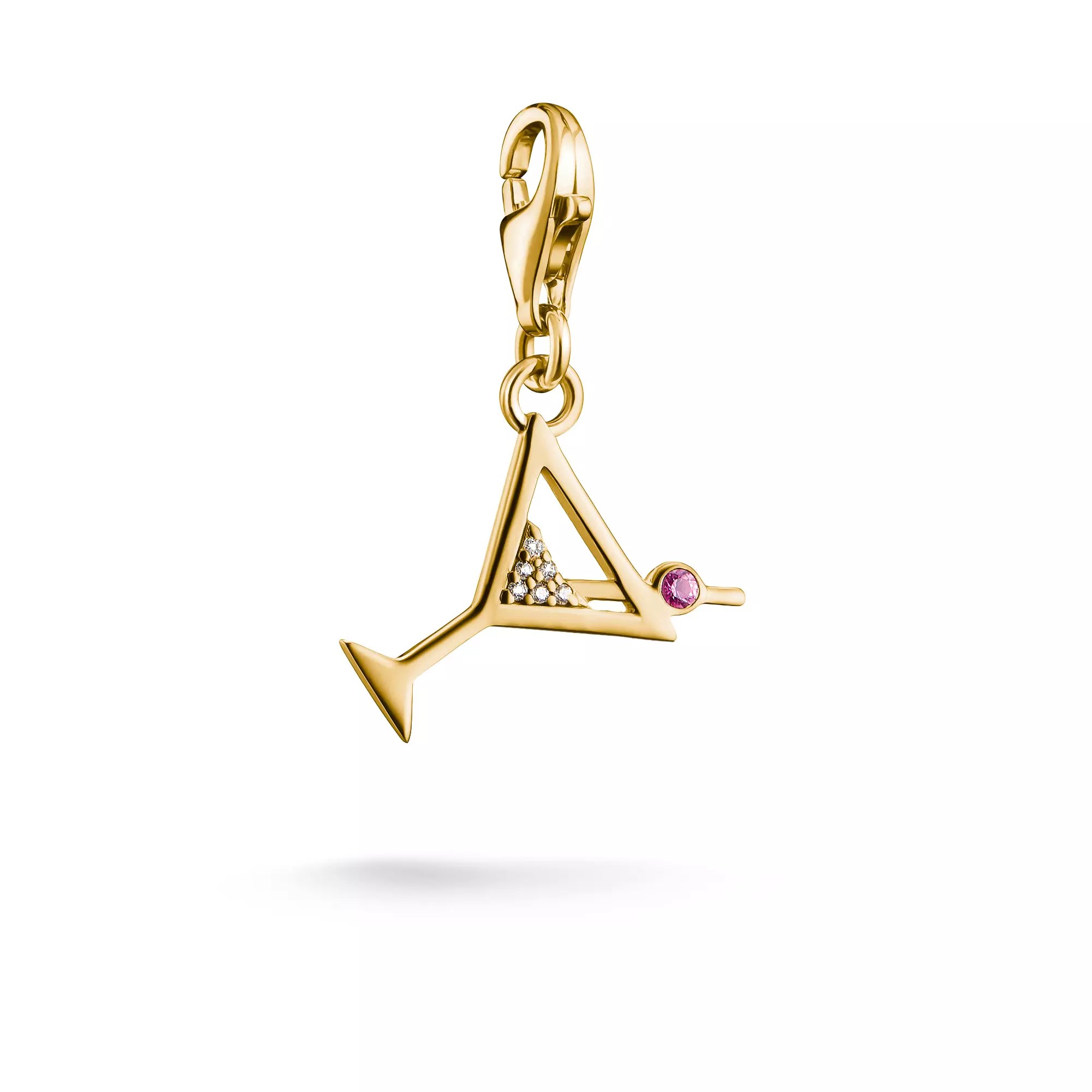 Thomas Sabo Charm-Anhänger - mehrfarbig - Cocktailglas
