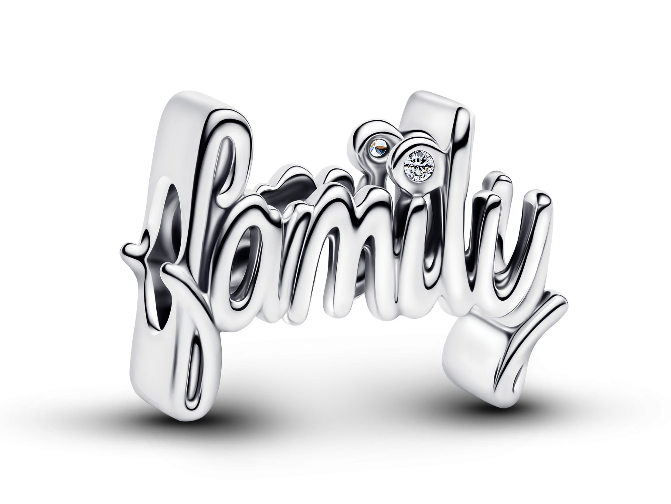 Pandora 794250C01 - Handschrift Family Charm - Sterling Silber - Zirkonia