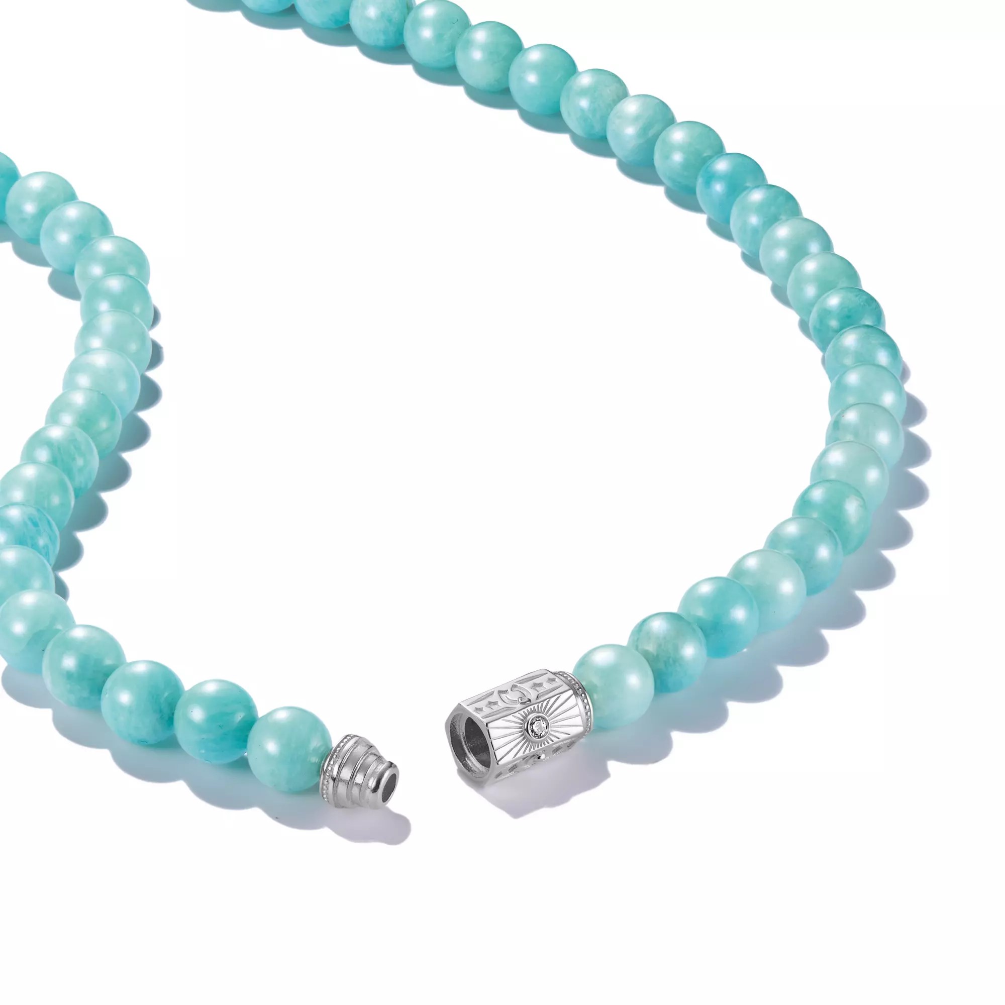 Thomas Sabo ELYNDRA Kette 55 cm - Sterling Silber geschw. & Zirkonia - Türkis – Ansicht 5