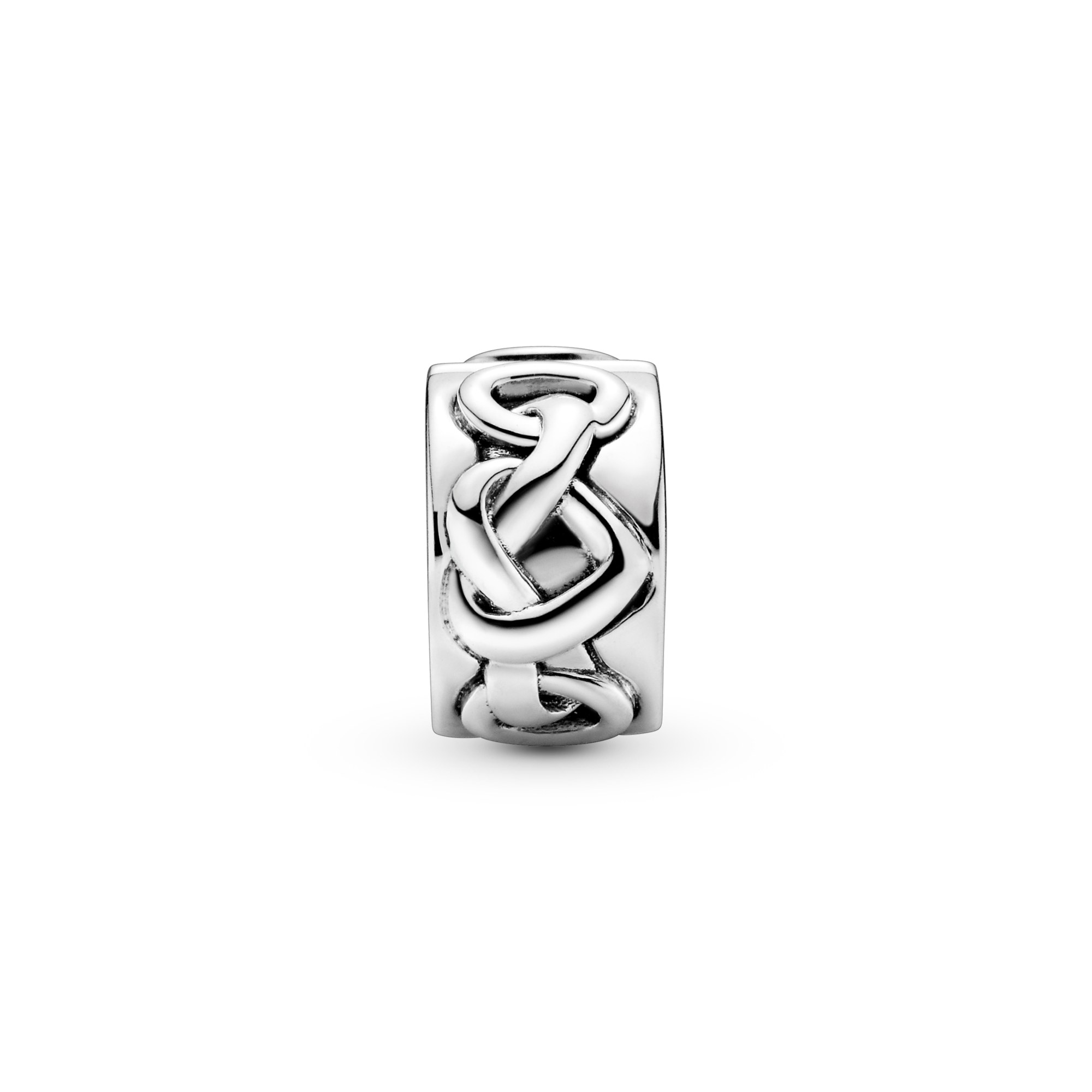Pandora Knotted hearts silver - Clip Stopper - Herzen – Ansicht 5