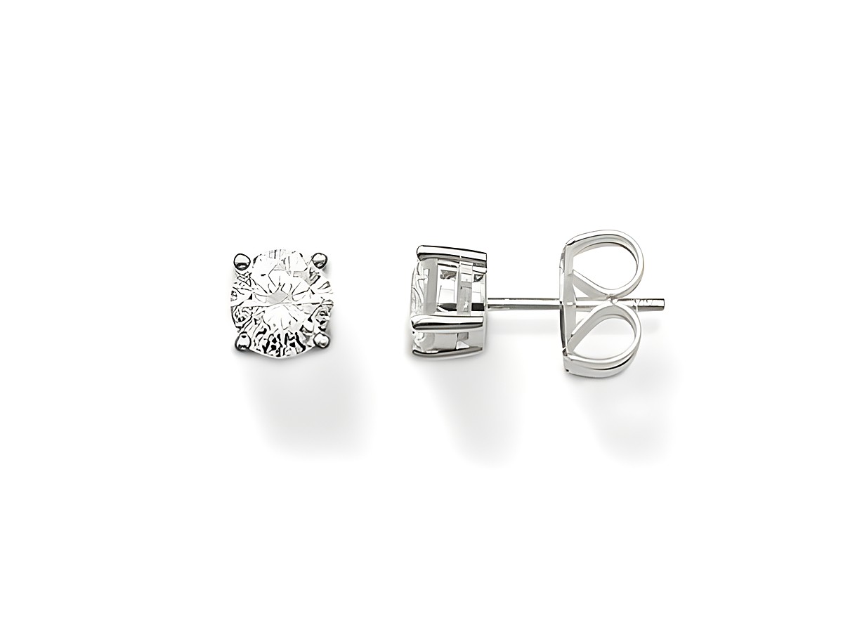 Thomas Sabo Ohrstecker H1739-051-14 aus Silber mit funkelndem Zirkonia, schlicht und elegant, ideal für besondere Anlässe oder den Alltag.