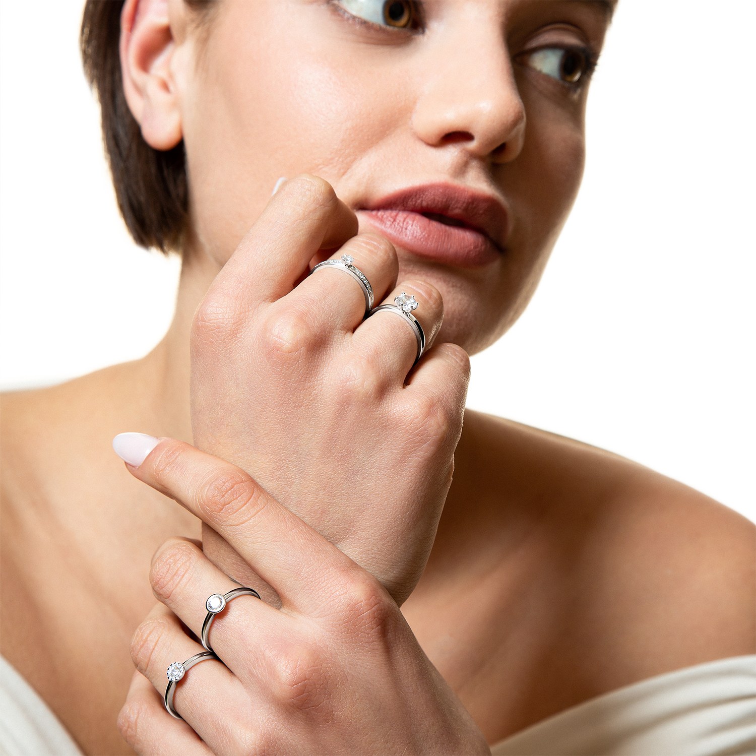 XENOX Ring ZARGE - Sterling Silber – Ansicht 3
