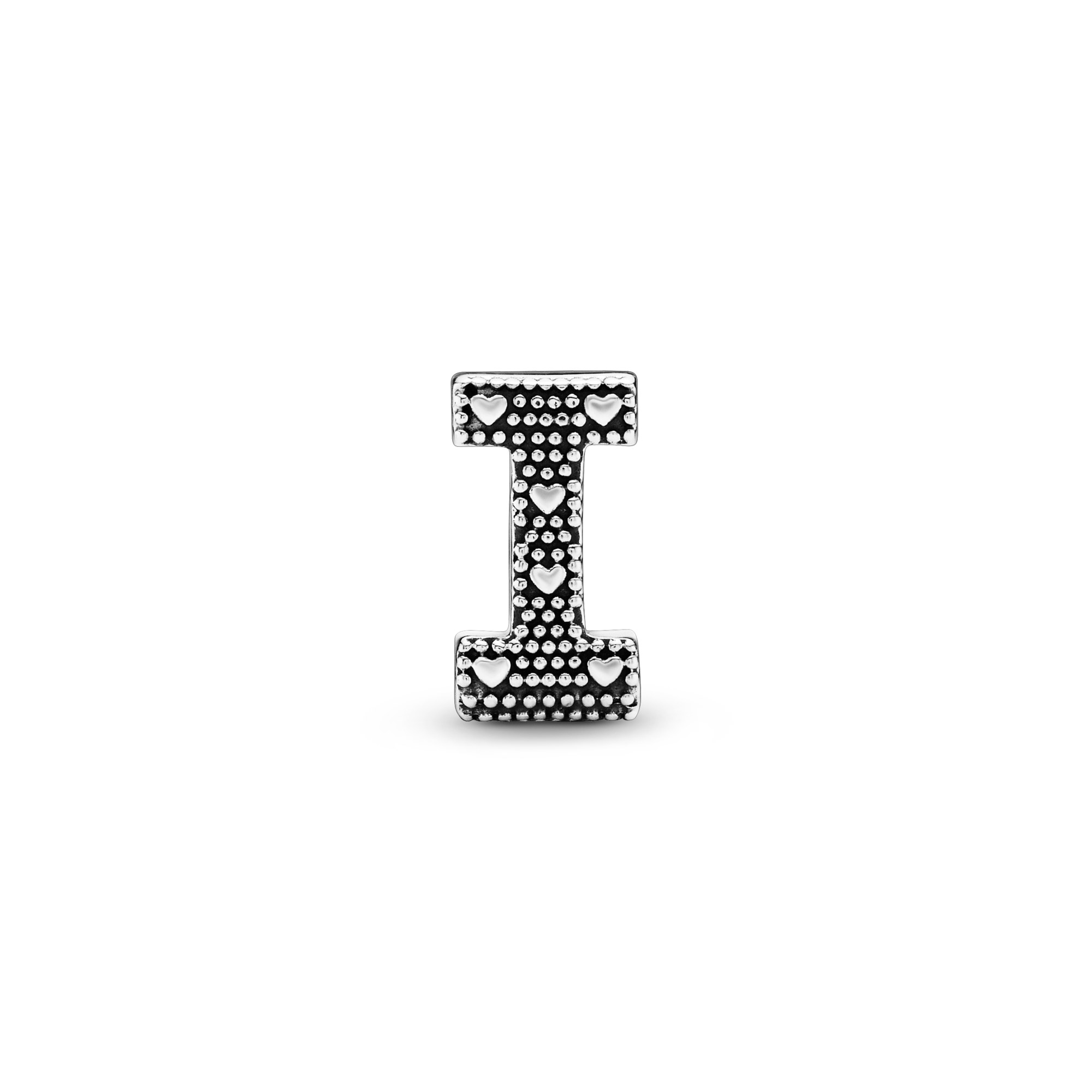 PANDORA Charm - Buchstabe I - Letter I - 925 Sterling Silber – Ansicht 2