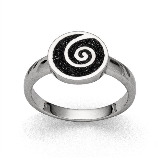 DUR Lavasand Spirale 2.0 - Sterling Silber - Gr. 54 – Ansicht 2