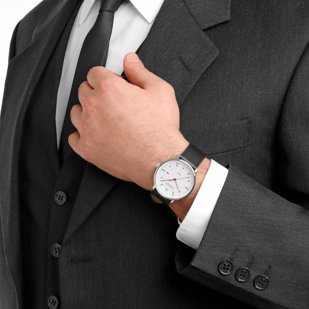 Mondaine Uhr MLE.41910.LBV - Doppio Big - SOLAR - Schwarz - 41 mm – Ansicht 4