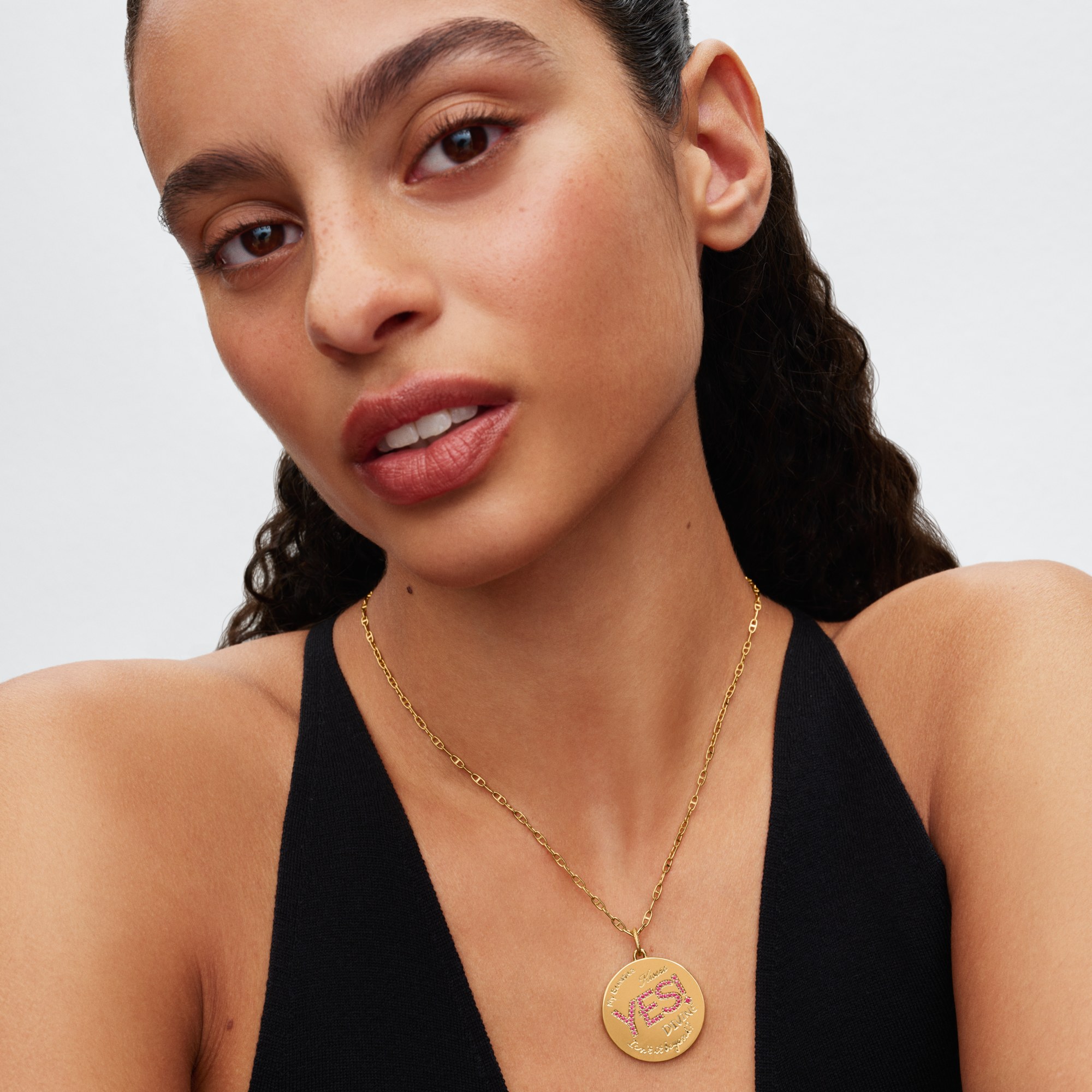 Pandora Anker Kette Halskette - Gelbgold Vergoldung - 55 cm – Ansicht 5