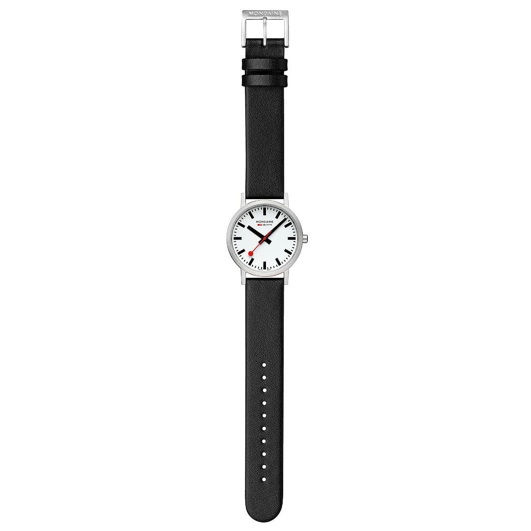 Mondaine Uhr Classic - A660.30314.16SBBV - 36 mm - Ziffernblatt Weiss – Ansicht 5