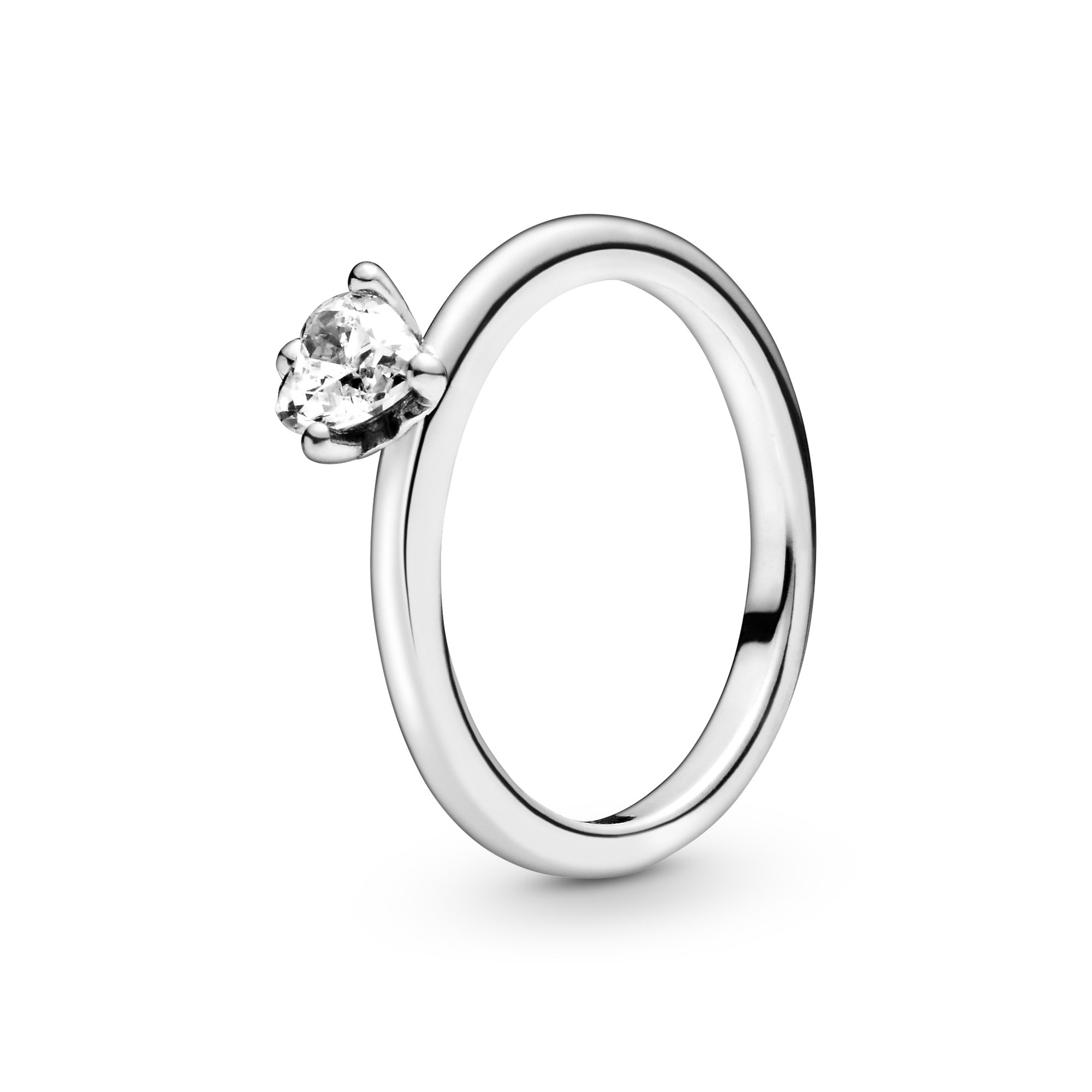 Pandora Silber - Zirkonia - Ring - Heart - Herz