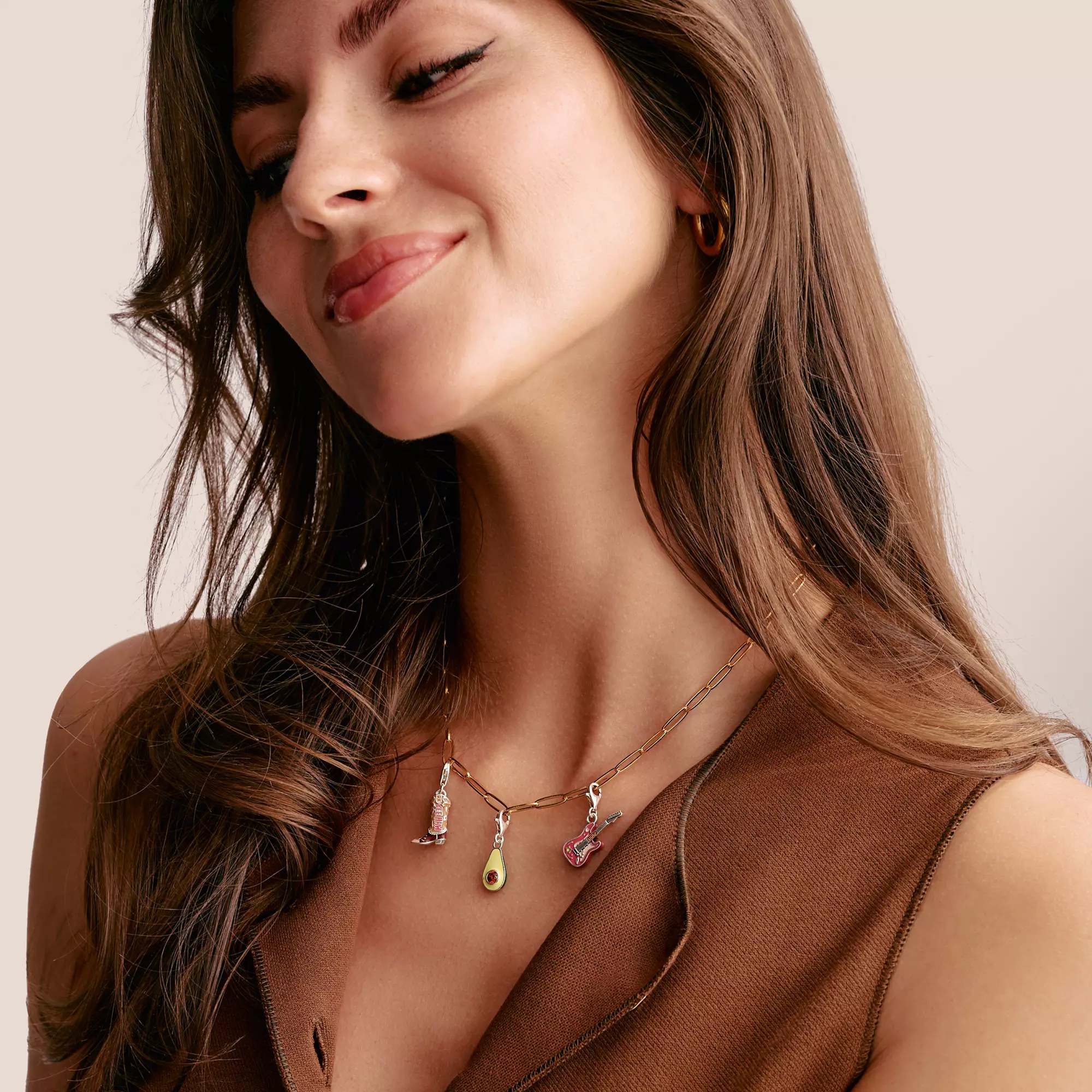 Thomas Sabo Charm-Anhänger - Avocado BUNT - As We Are – Ansicht 3