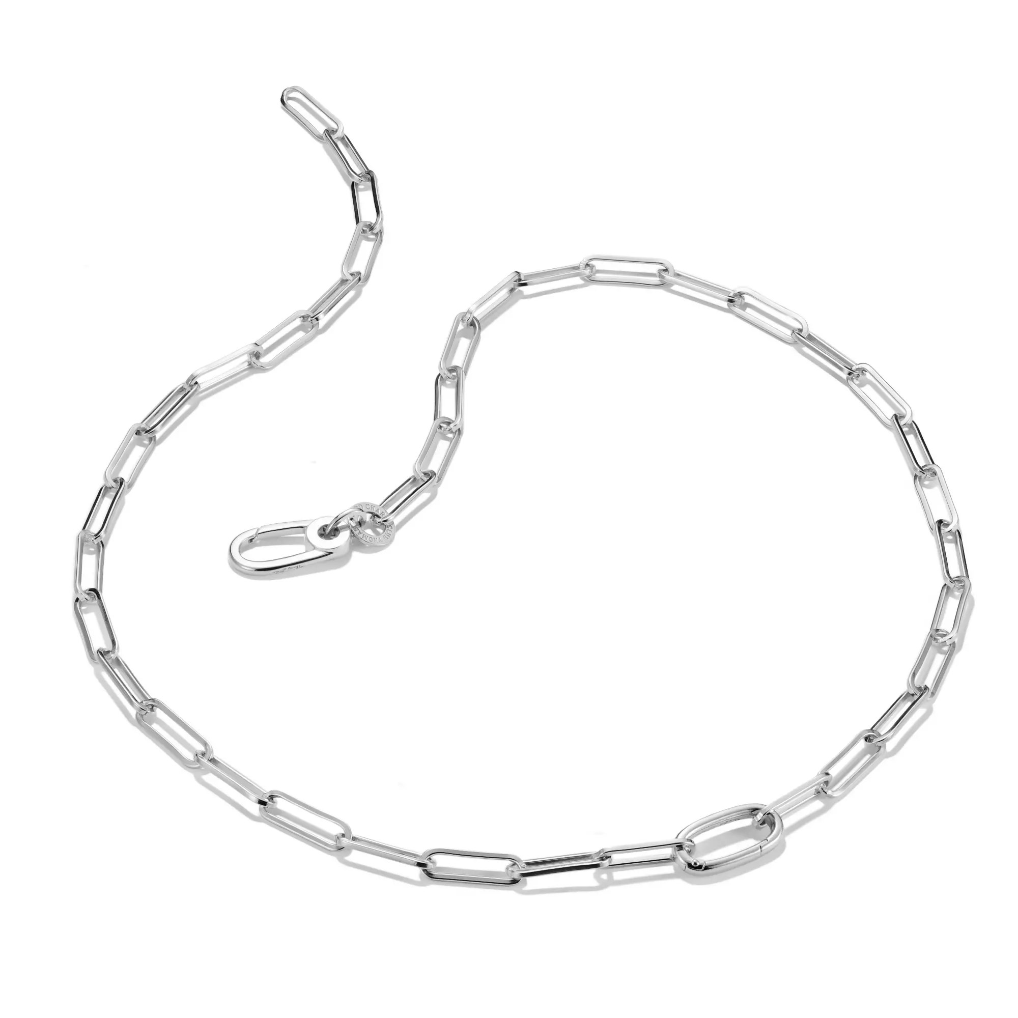 Thomas Sabo Connect - Charm Kette Paperclip mit einem Connect Link - Silber - 50 cm – Ansicht 3