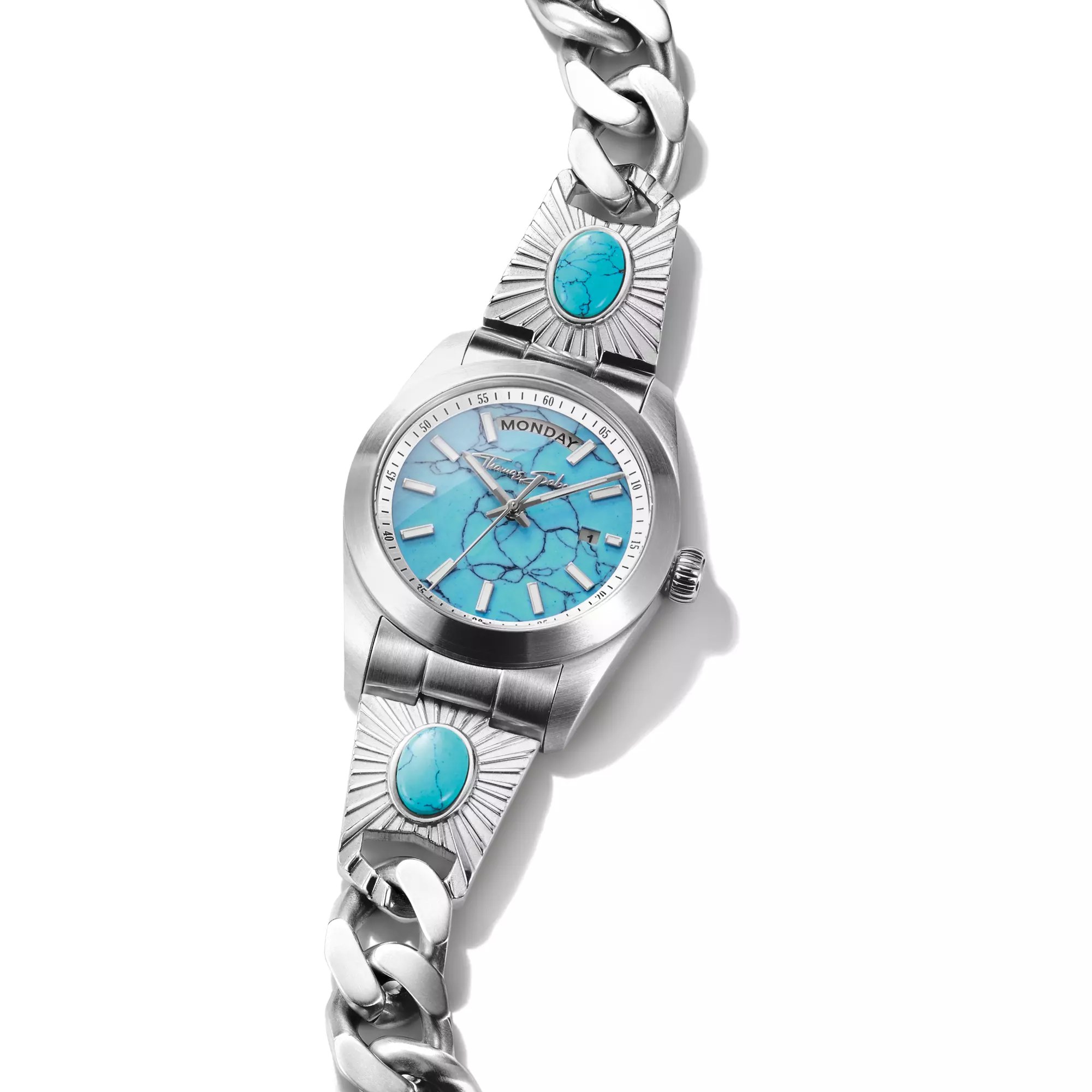 Thomas Sabo Western Bohemia Damenuhr - Ziffernblatt Türkis – Ansicht 2