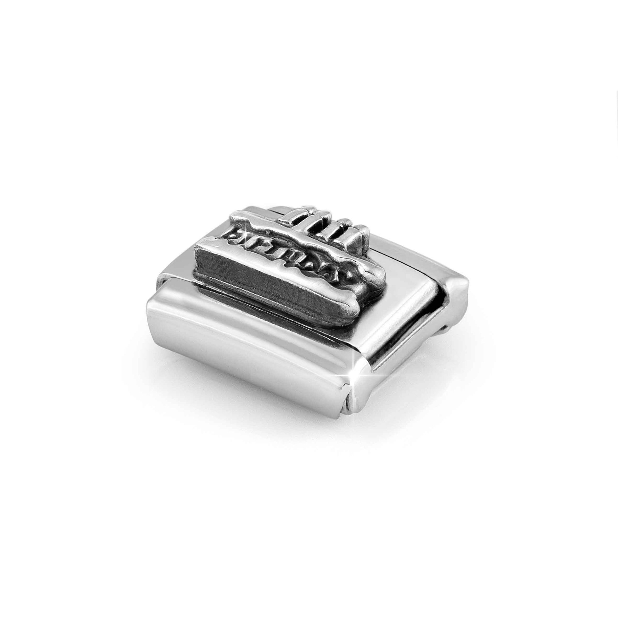 Nomination Composable Classic Charm Geburtstagstorte - Edelstahl, Sterling Silber – Ansicht 4