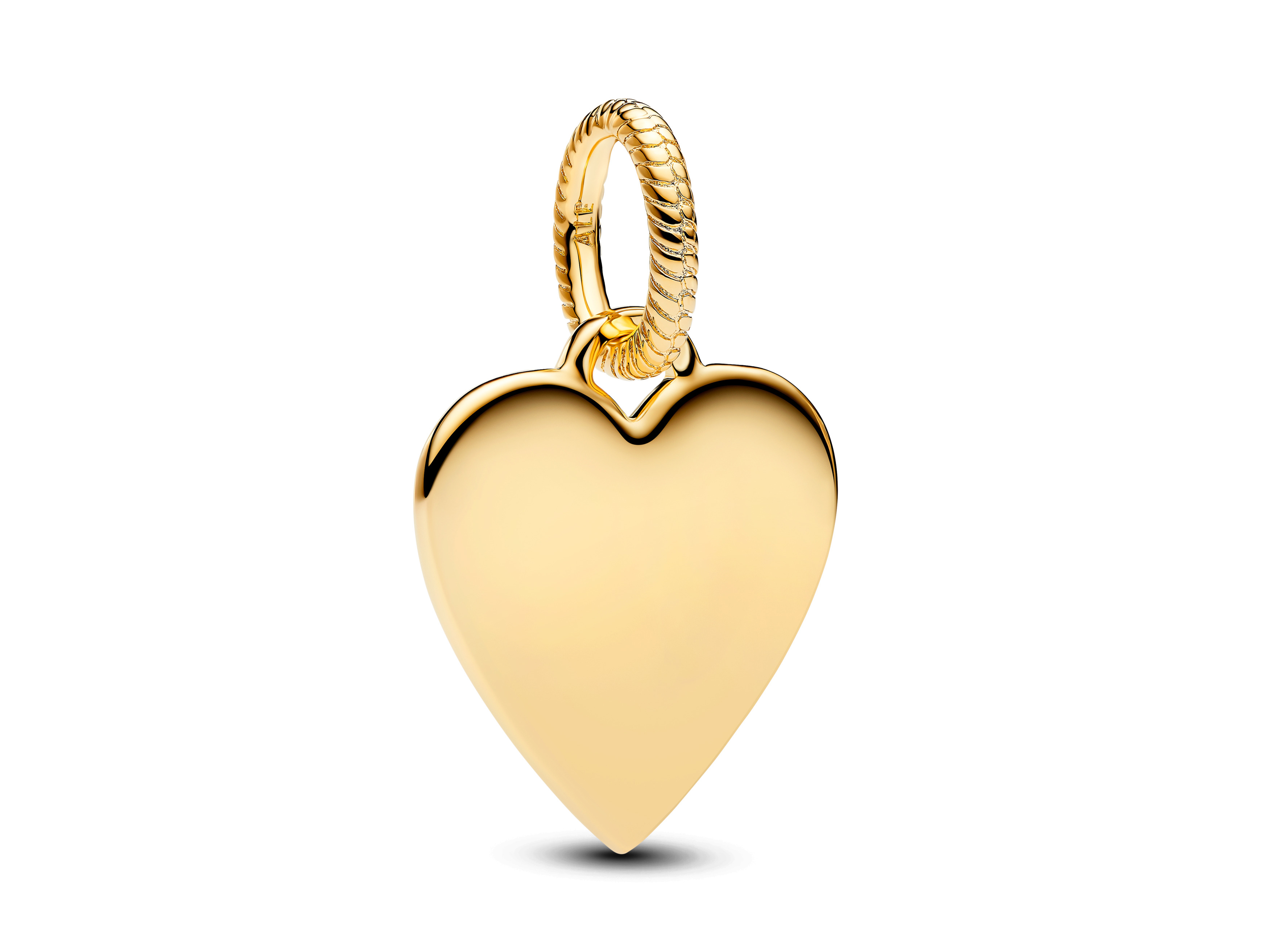 Pandora 368914C00 - Herz Charm-Anhänger - Gelbgold Vergoldung