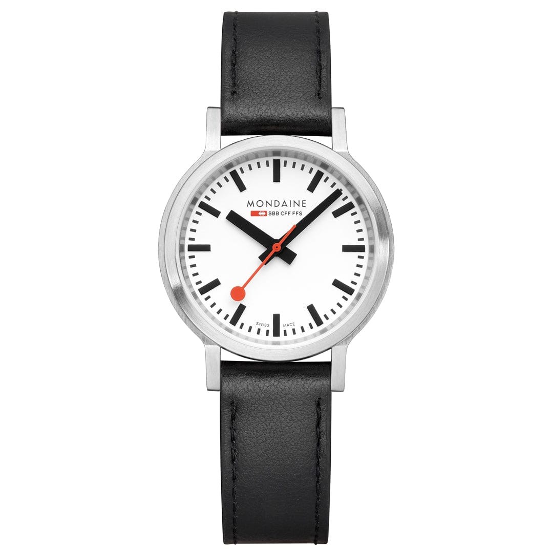 Mondaine Uhr stop2go - Edelstahl - 34 mm