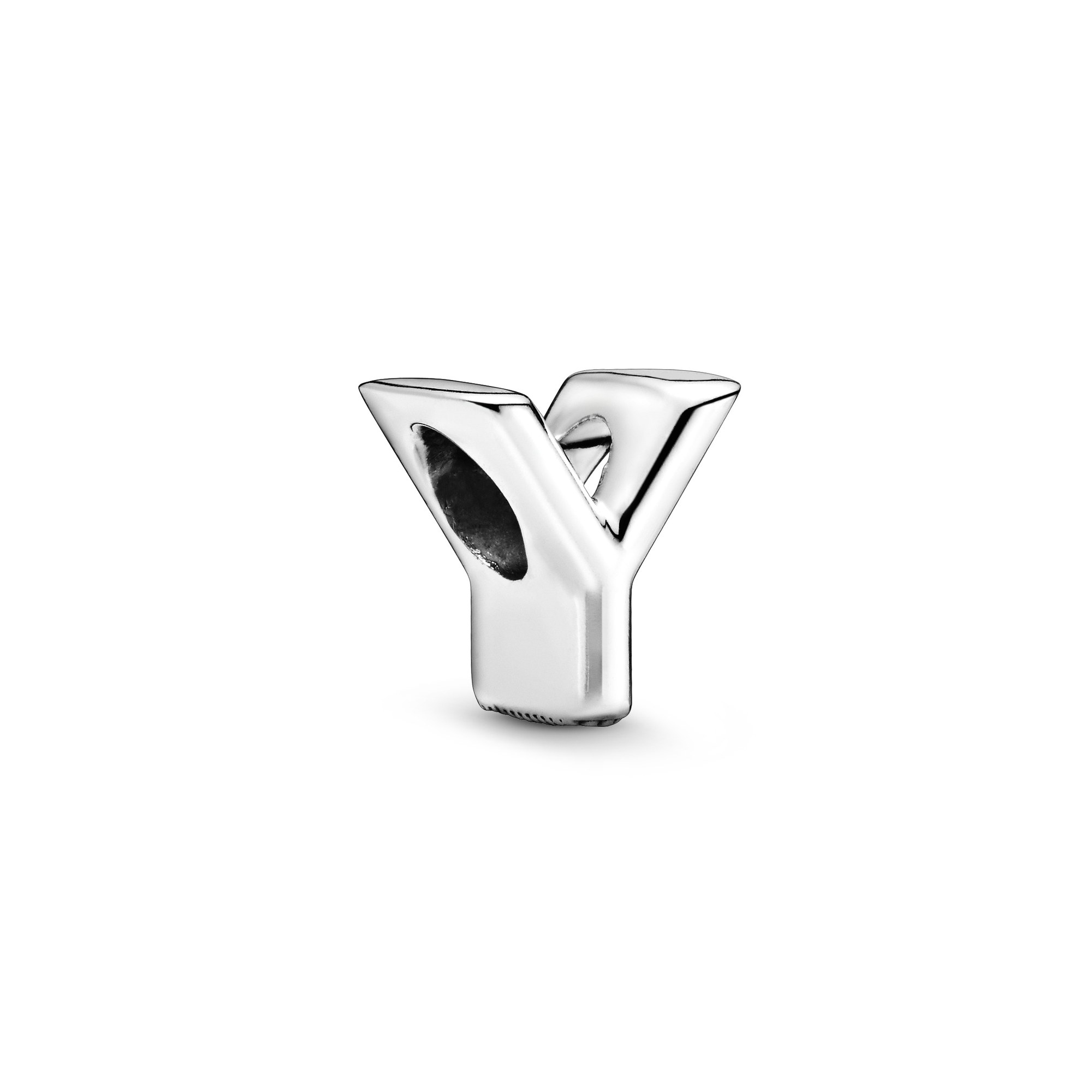 PANDORA Charm - Buchstabe Y - Letter Y - 925 Sterling Silber