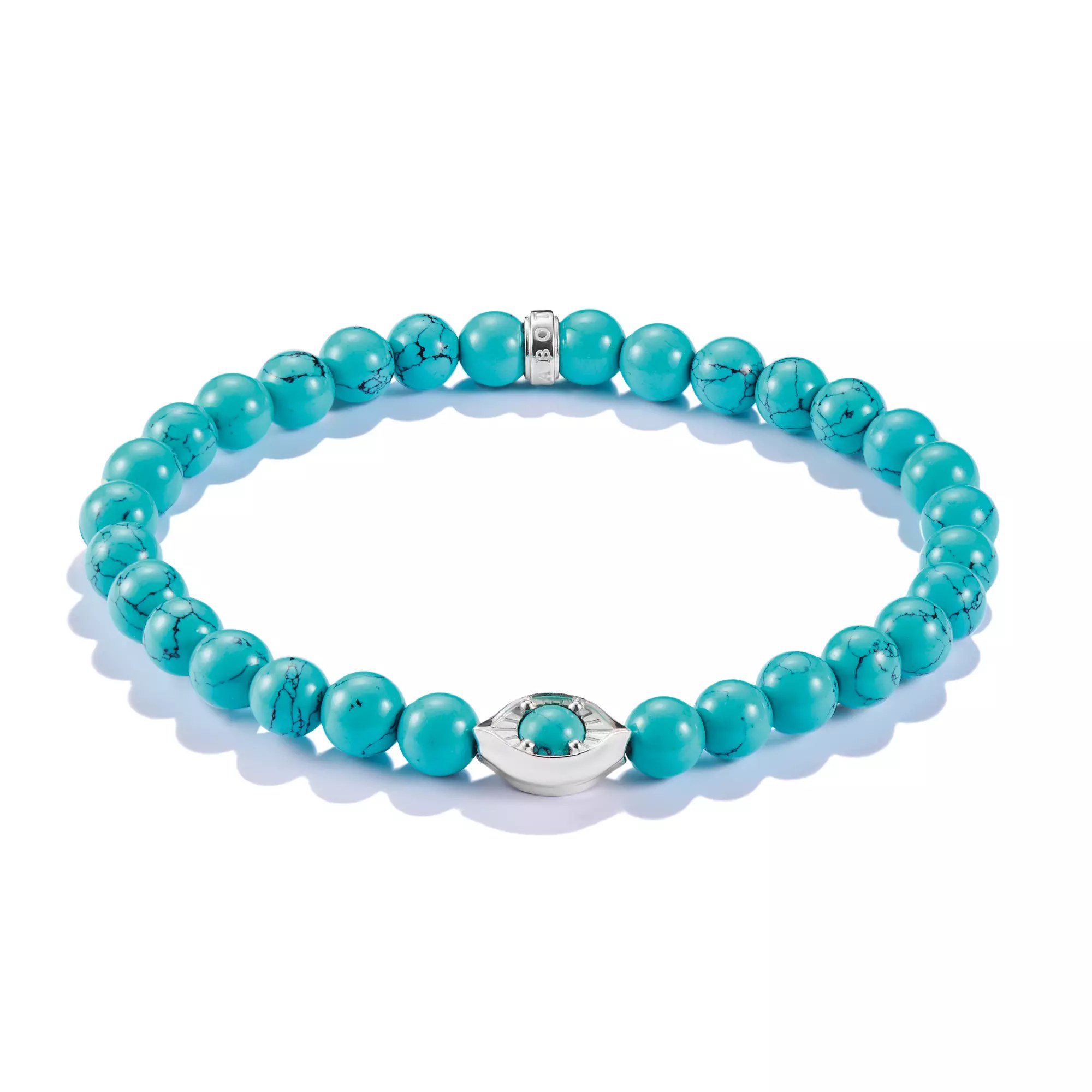 Thomas Sabo ELYNDRA Armband - 17 cm - Sterling Silber recy. & imit. Türkis