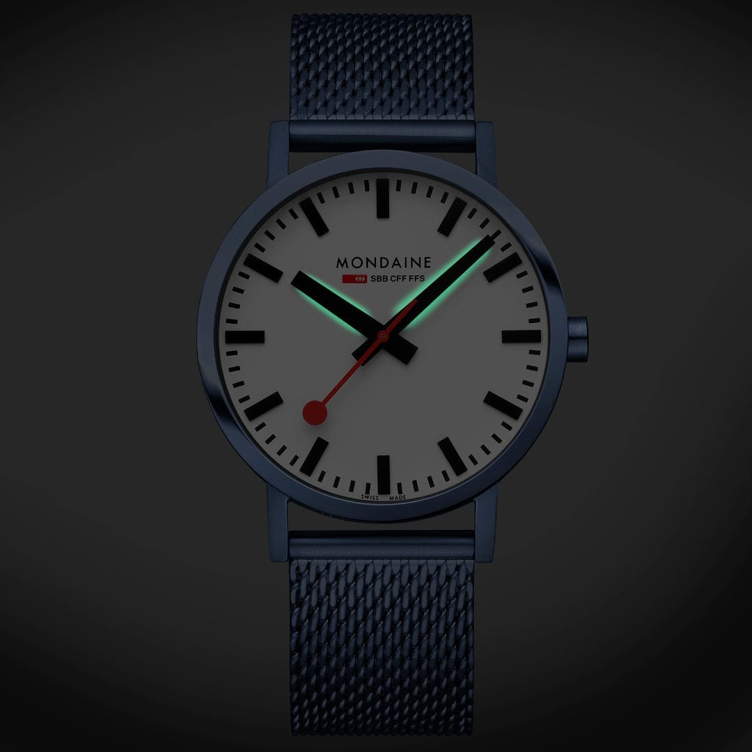 Mondaine Uhr - A660.30360.1BSBM Classic - 40 mm – Ansicht 2