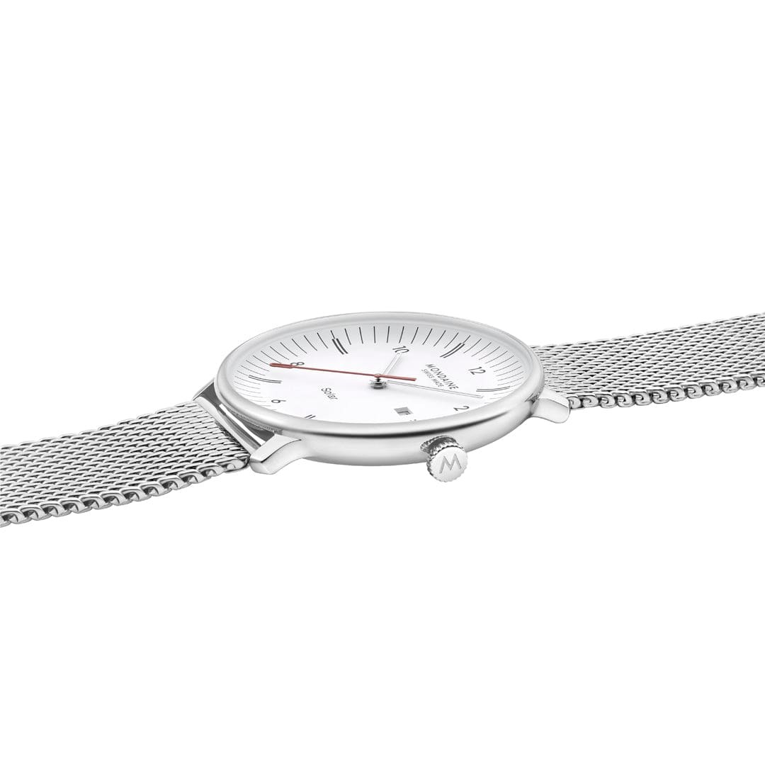 Mondaine Uhr - Doppio Big - SOLAR - 41 mm – Ansicht 5