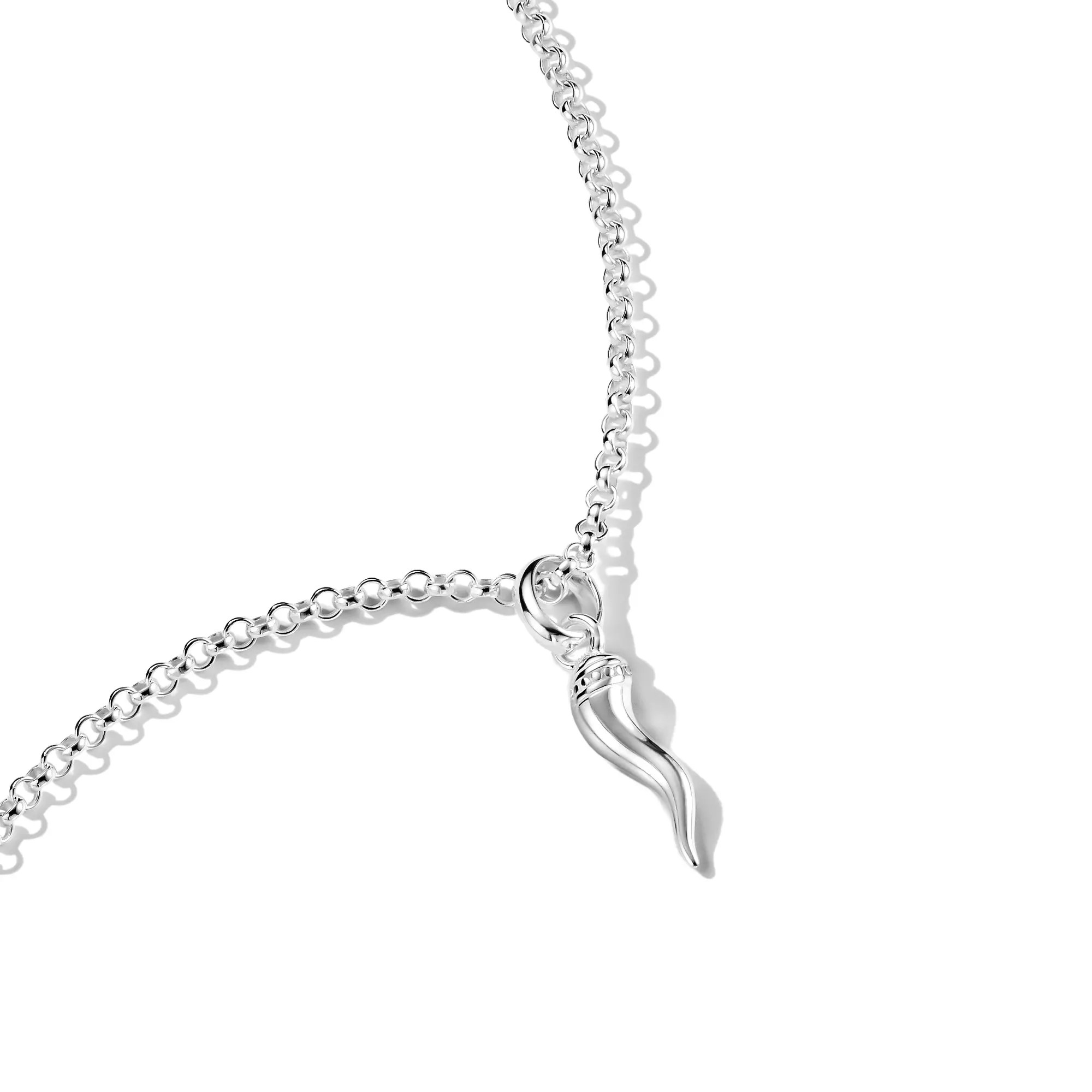 Thomas Sabo Connect - Good Luck Rodeo Charm Cornicello -Connect - Silber - Silberfarben - Charm mit Öse – Ansicht 2