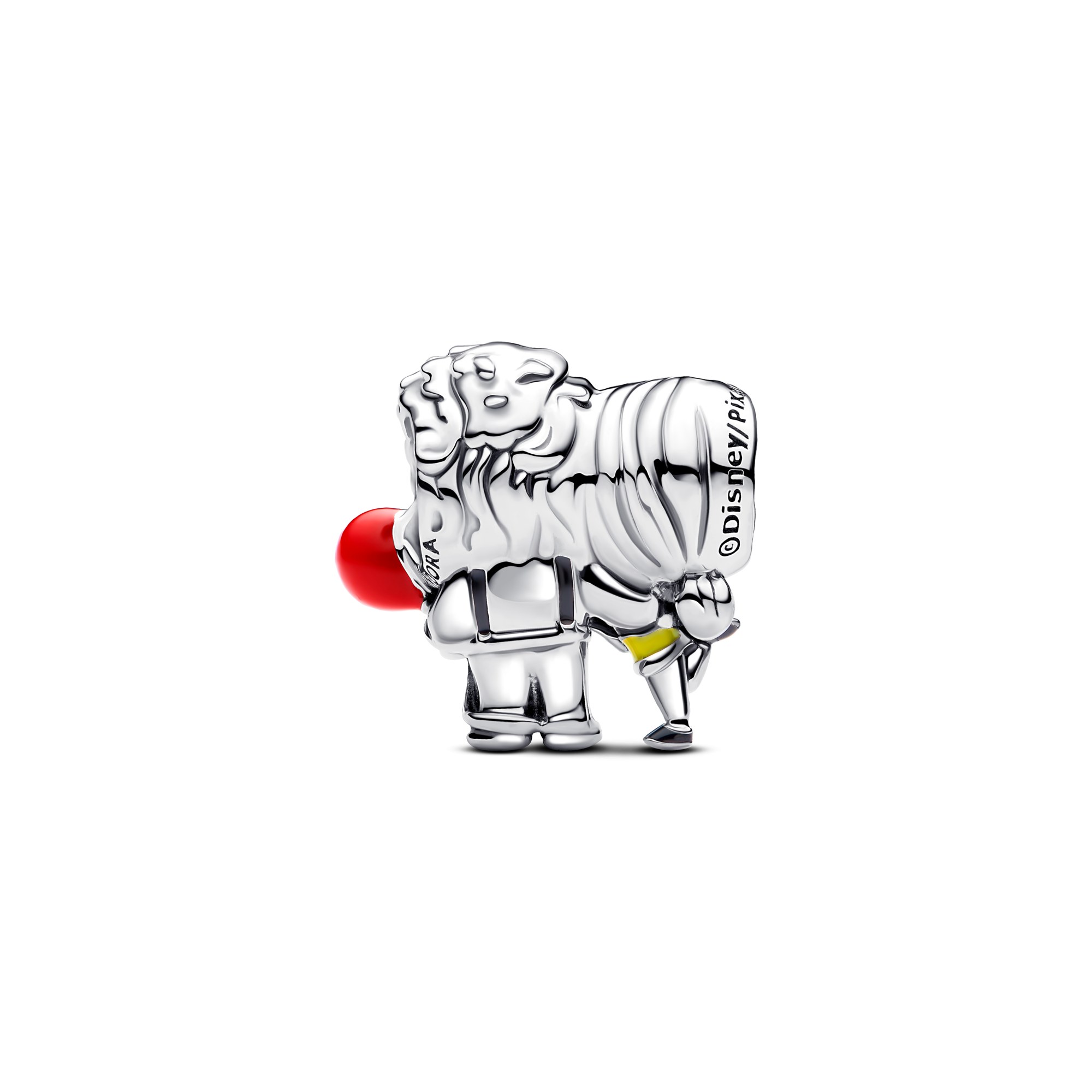 Pandora Disney Up Carl & Ellie Charm aus Silber & rotem - schwarzem & gelbem Emaille – Ansicht 2