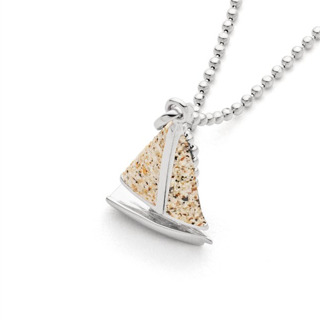 DUR Anhänger Segelboot - P4196 - Sterling Silber – Ansicht 2