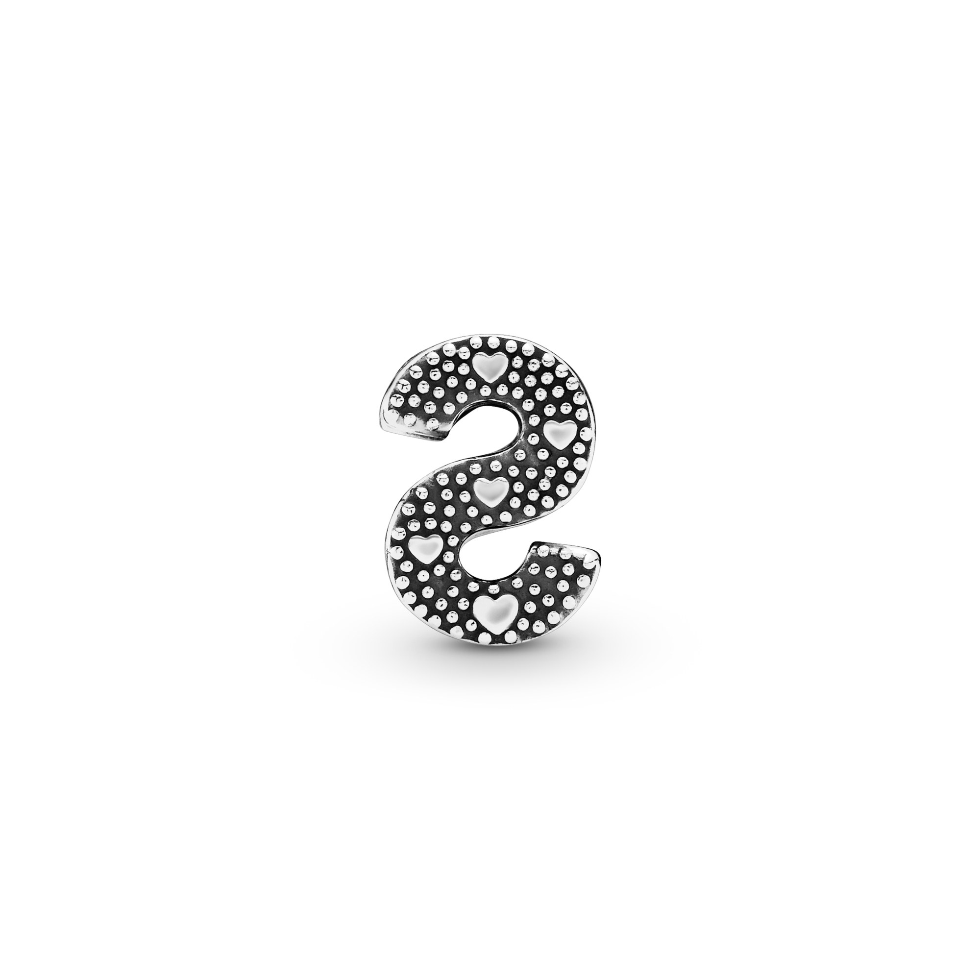 PANDORA Charm - Buchstabe S - Letter S - 925 Sterling Silber – Ansicht 2
