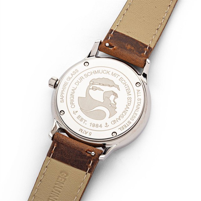 DUR Uhr Kompass Strandsand - DW001 - Edelstahl - 36 mm – Ansicht 2