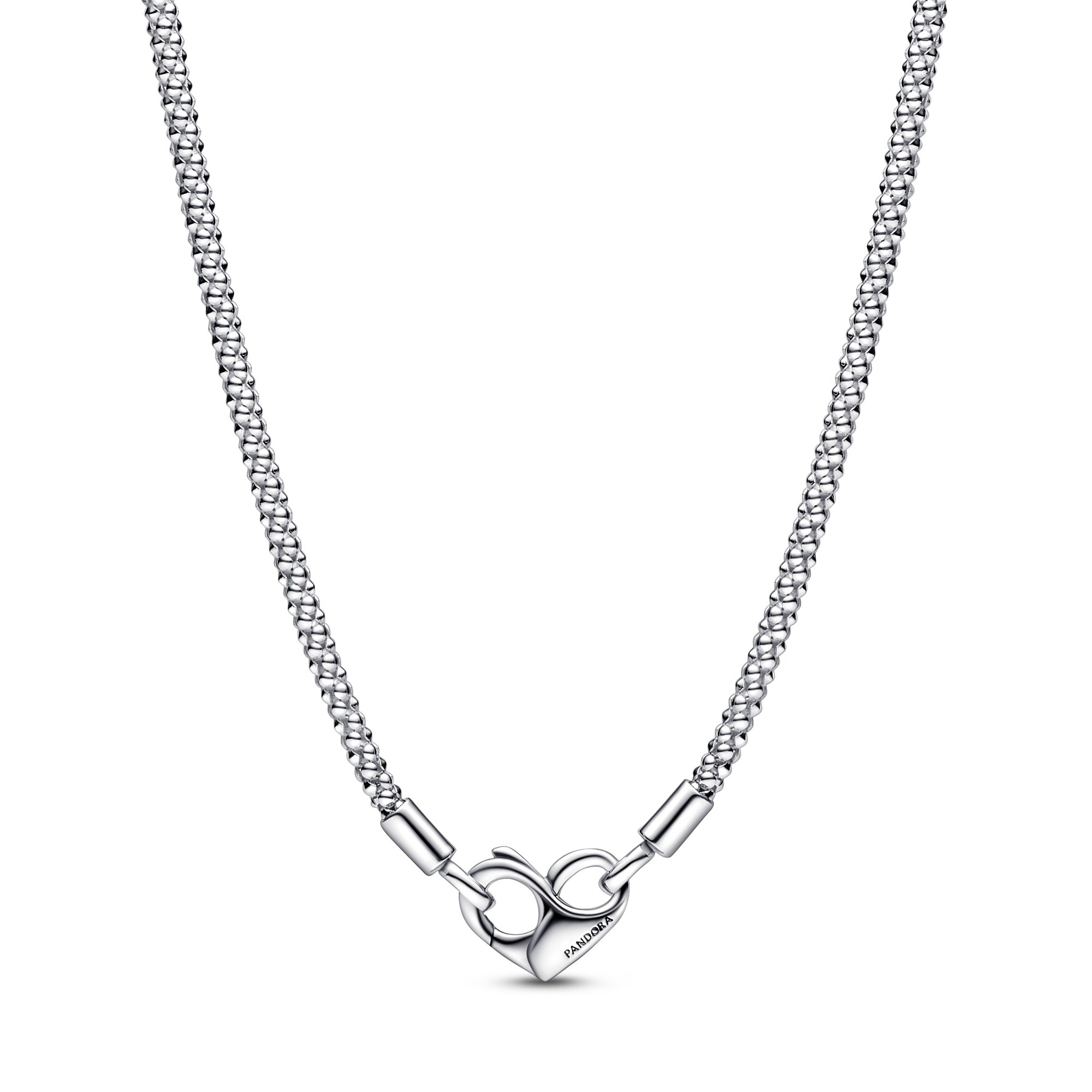Pandora Kette - Kette - Herz-Karabiner Verschluß - Silber - 45 cm