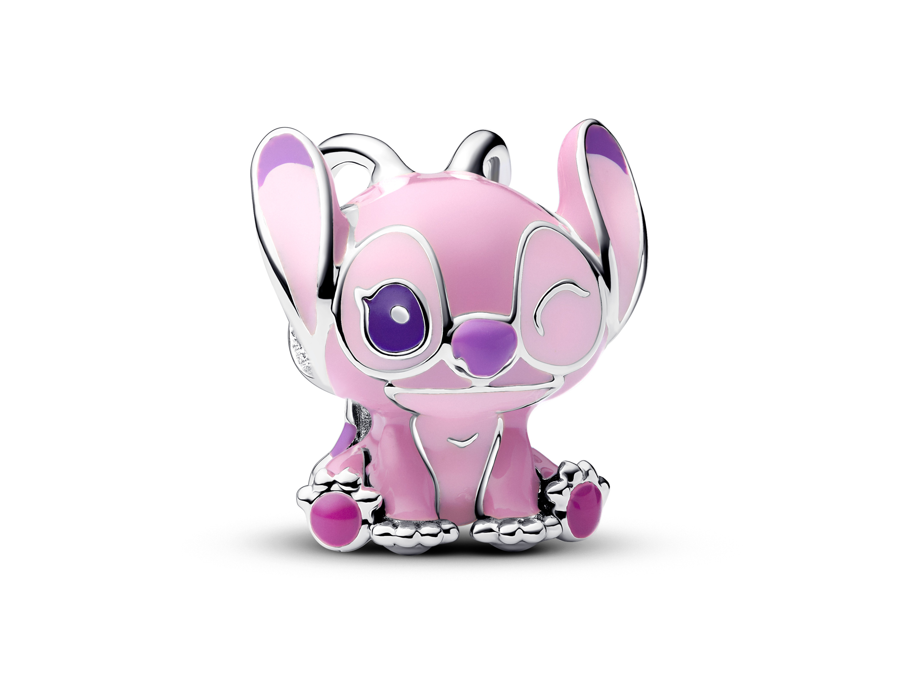 Pandora 793739C01 - Disney Stitch Engel mit Flügeln - Sterling Silber - PINK