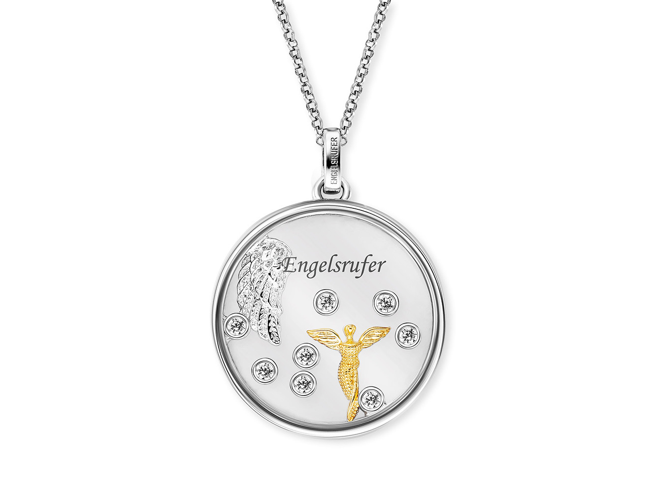 Collana Engelsrufer Cuore/Ala Argento ERN-LILHEARTWING :: Sorelle Ronco Collana Engelsrufer Cuore/Ala Argento ERN-LILHEARTWING :: Sorelle Ronco