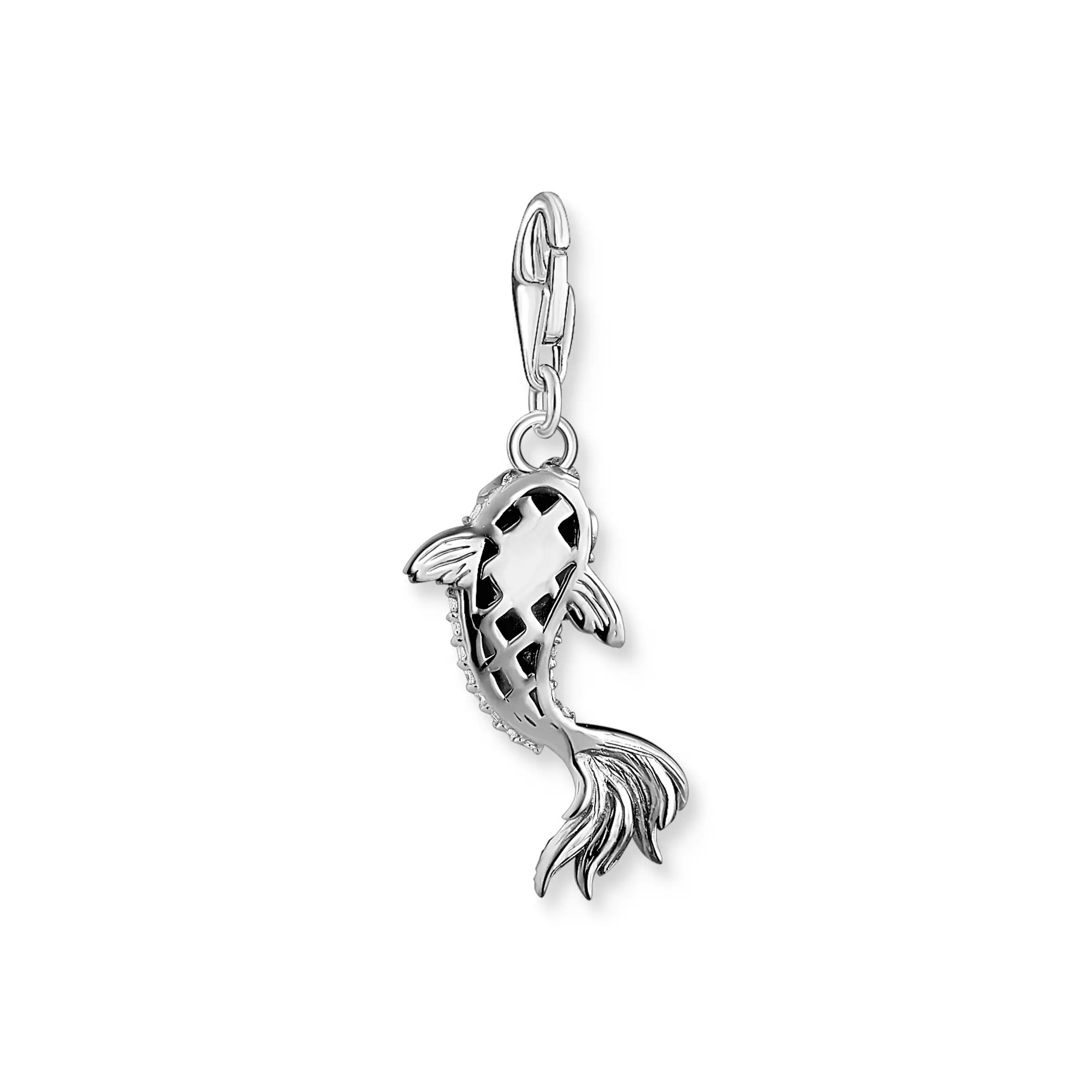 Thomas Sabo Charm-Anhänger - Koi - Silber gesch. & Zirkonia – Ansicht 2