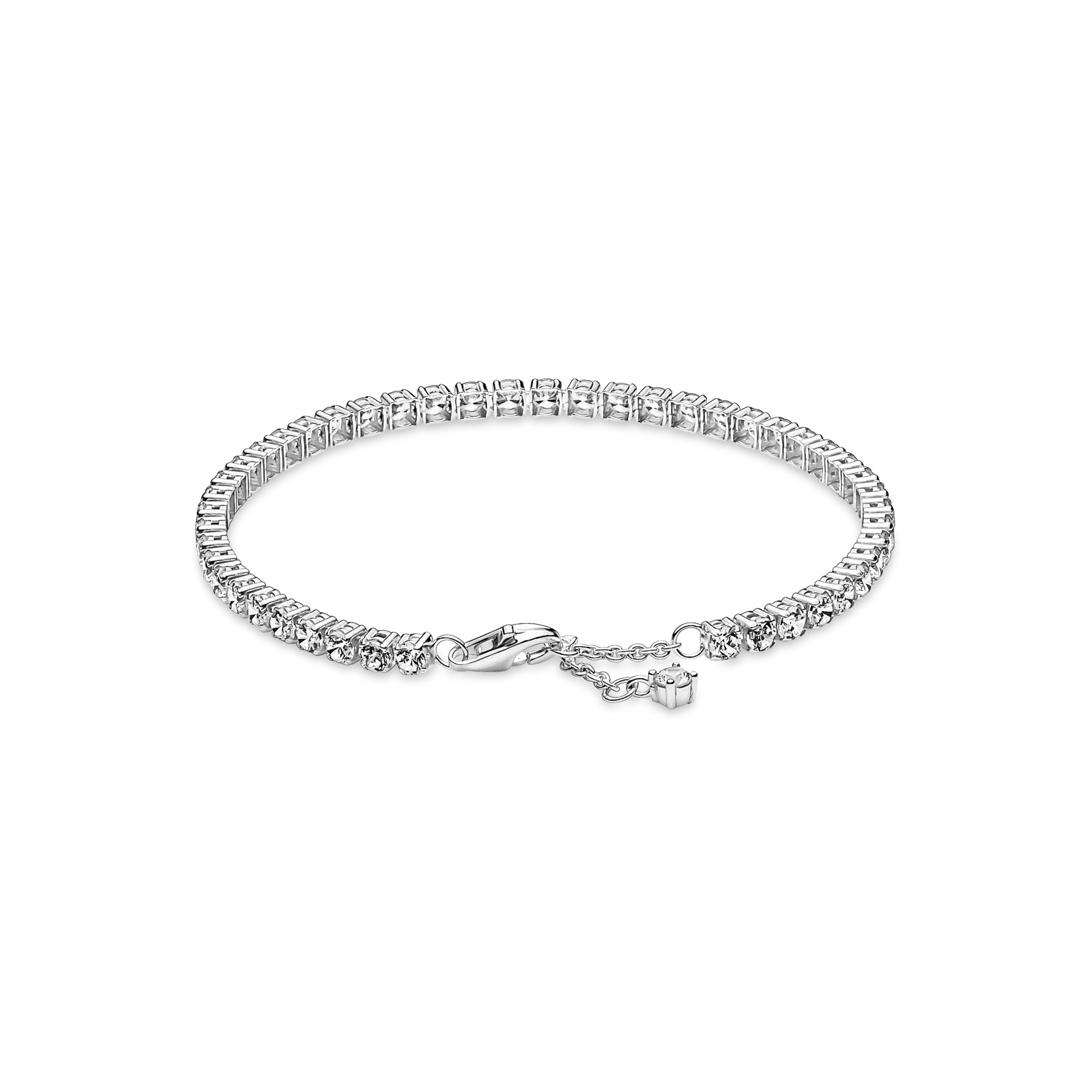 Pandora Funkelndes Tennisarmband - Sterling Silber Zirkonia – Ansicht 4