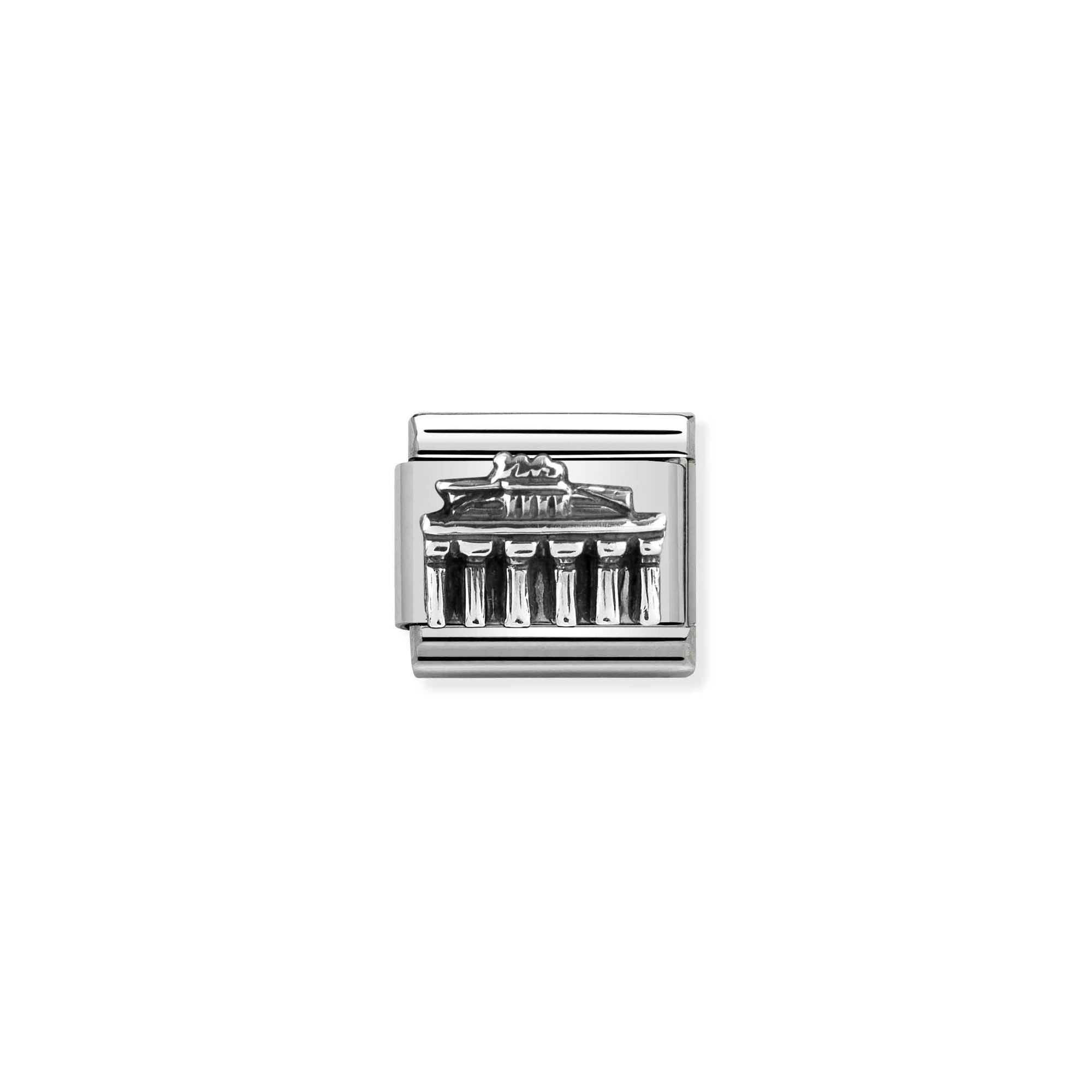 Nomination Composable Classic Charm Brandenburger Tor - Edelstahl, Sterling Silber