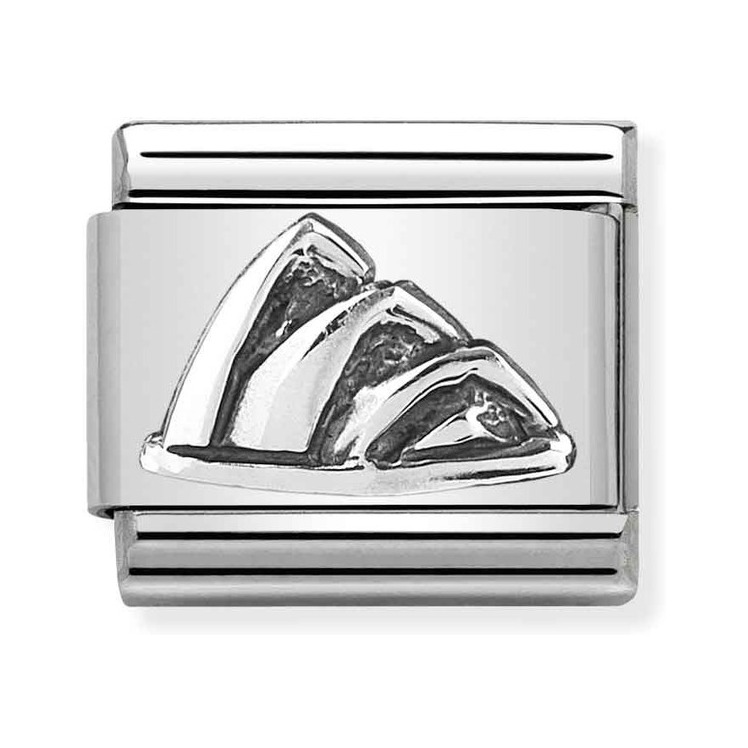 Nomination Composable Classic Charm Opernhaus - Edelstahl, Sterling Silber