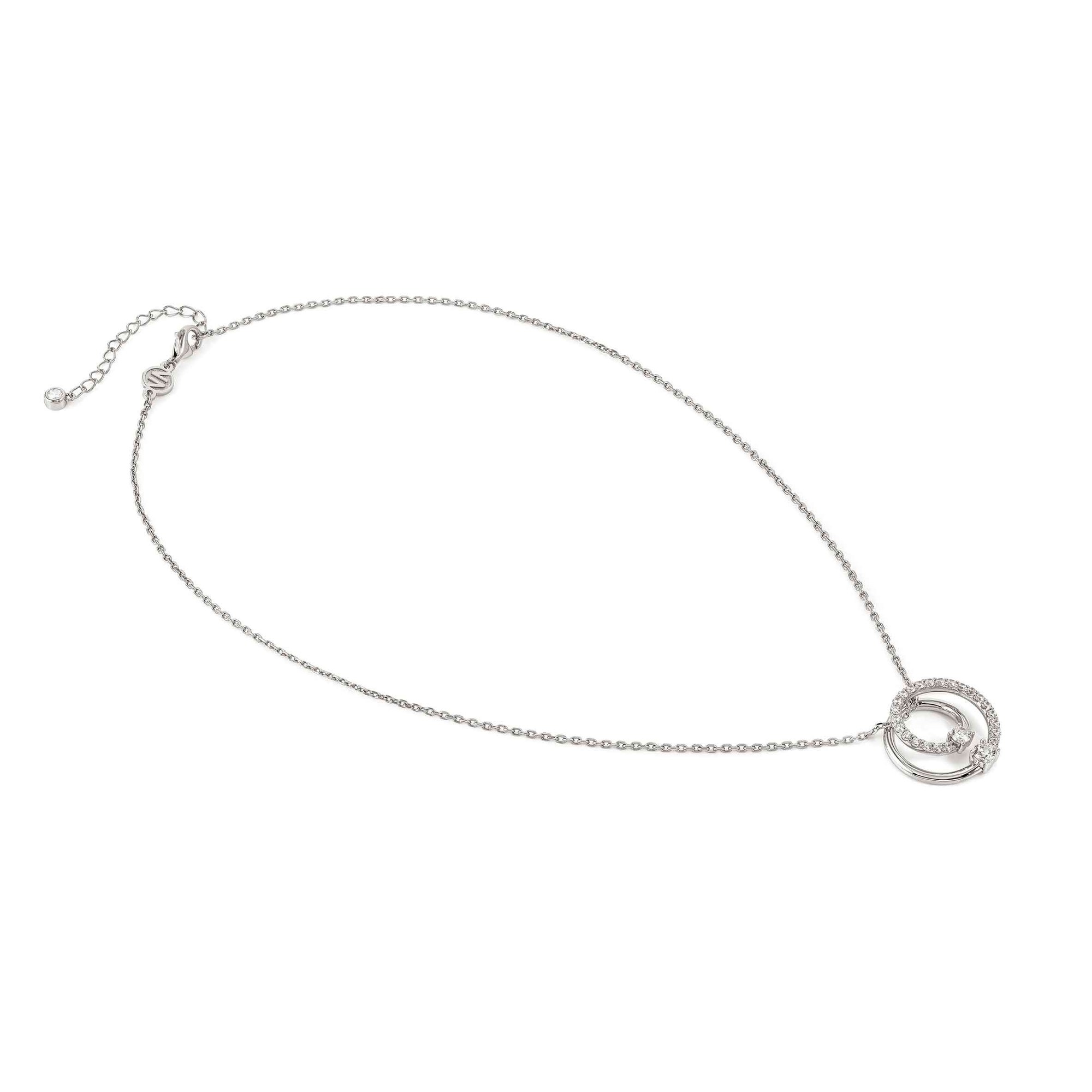 Nomination Halskette CosmicLove in Silber mit Cubic Zirkonia – 40–44 cm